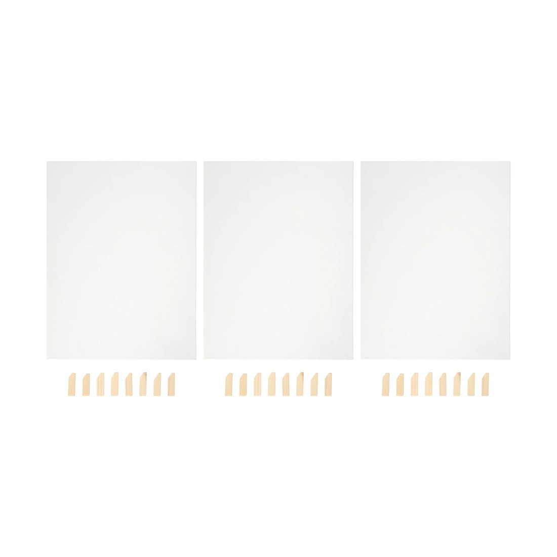 2 12in. x 16in. Deep Edge Stretched Canvas - 3 pack, 2 of 3