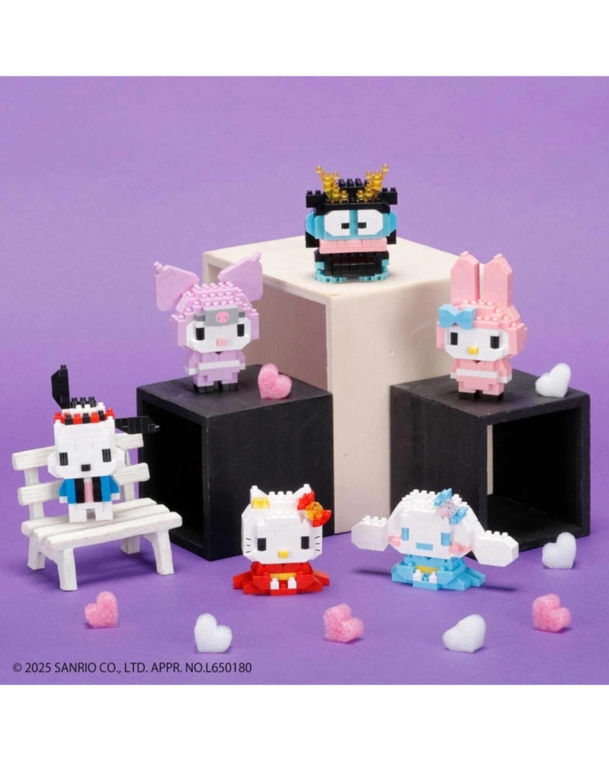 5 Nanoblock Sanrio Hangyodon Samurai, 5 of 5