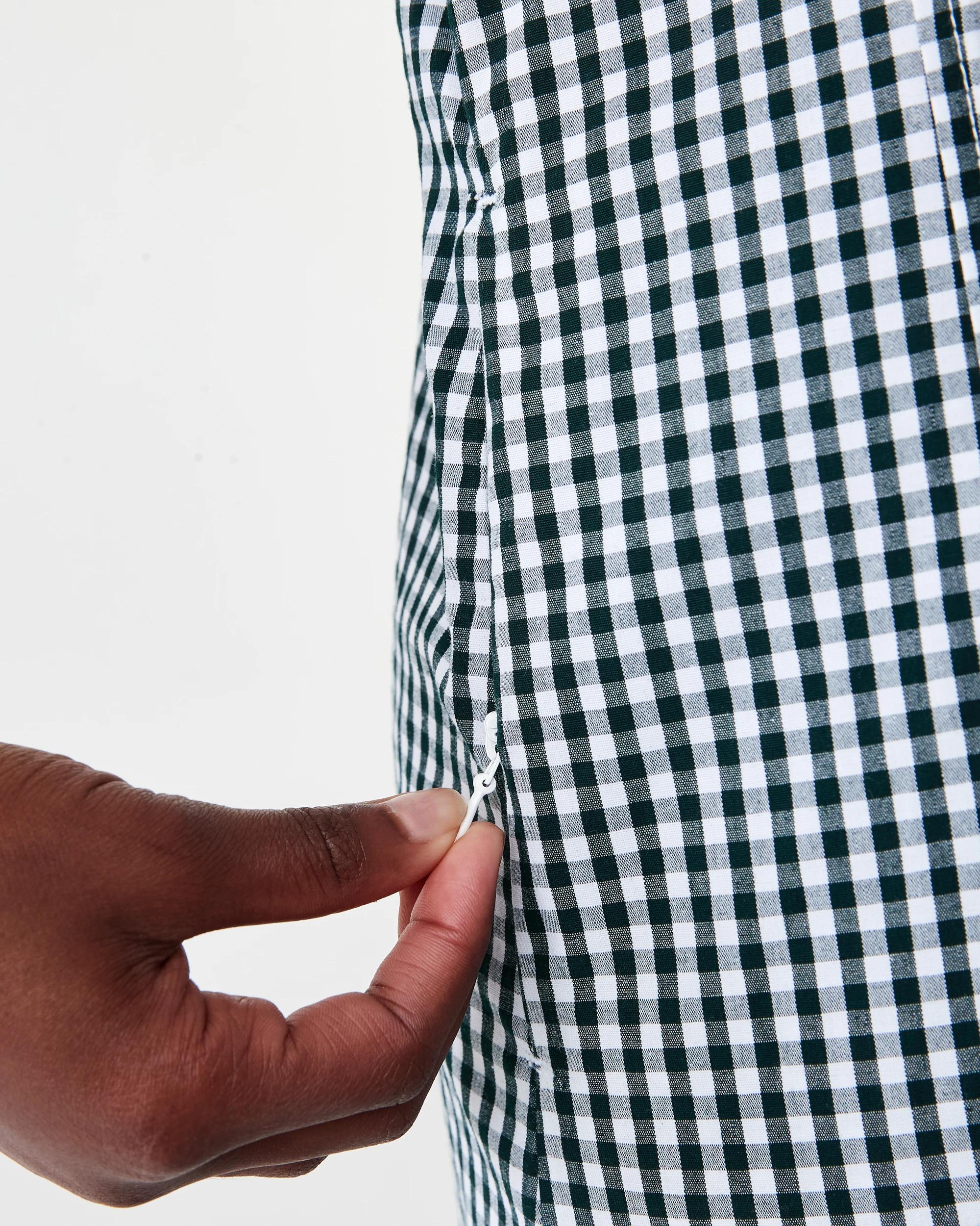 7 School Dress Grn Gngham, 7 of 10