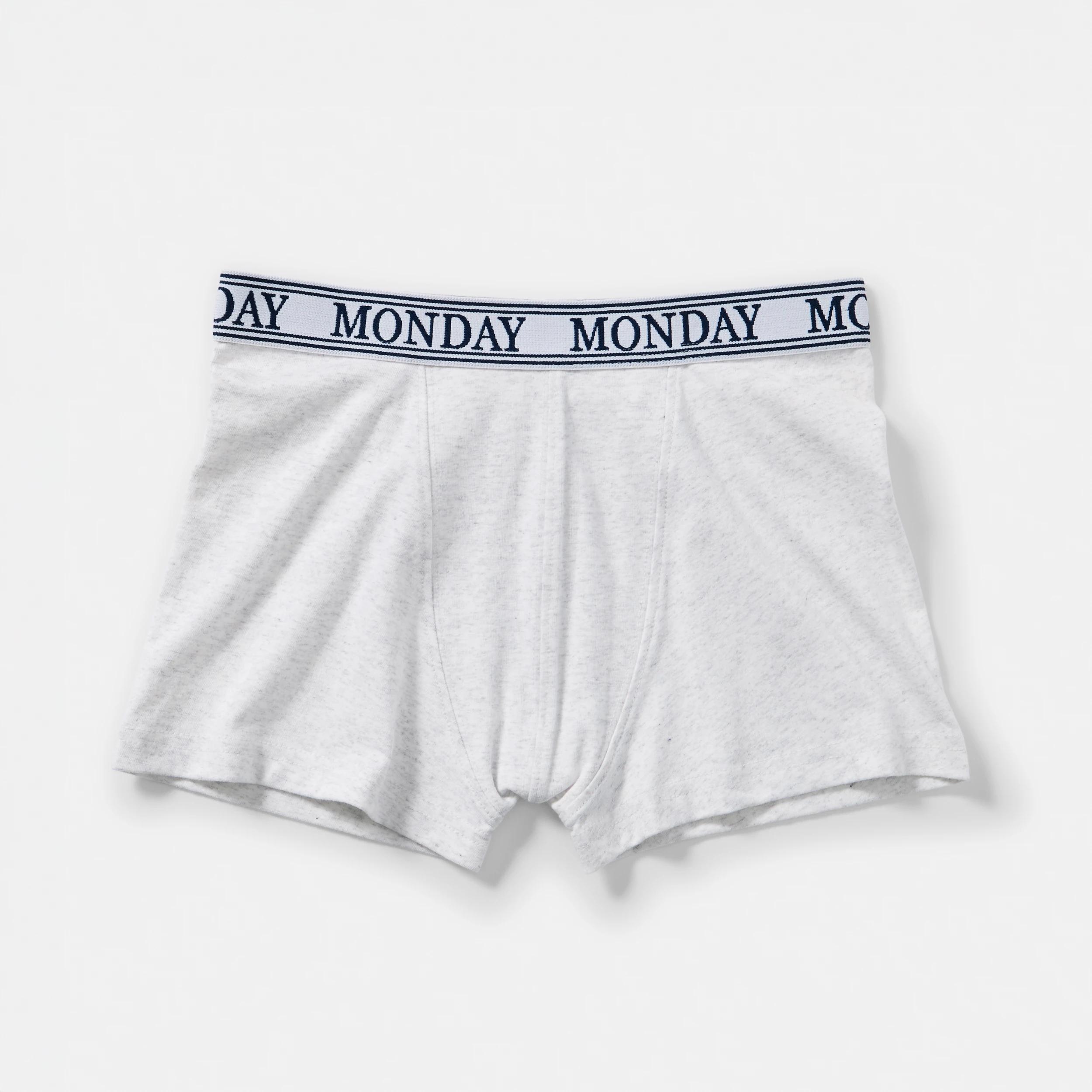 8 7 Pack Attached Elastic Trunks BLUE DAYS OF THE WEEK, 8 of 10