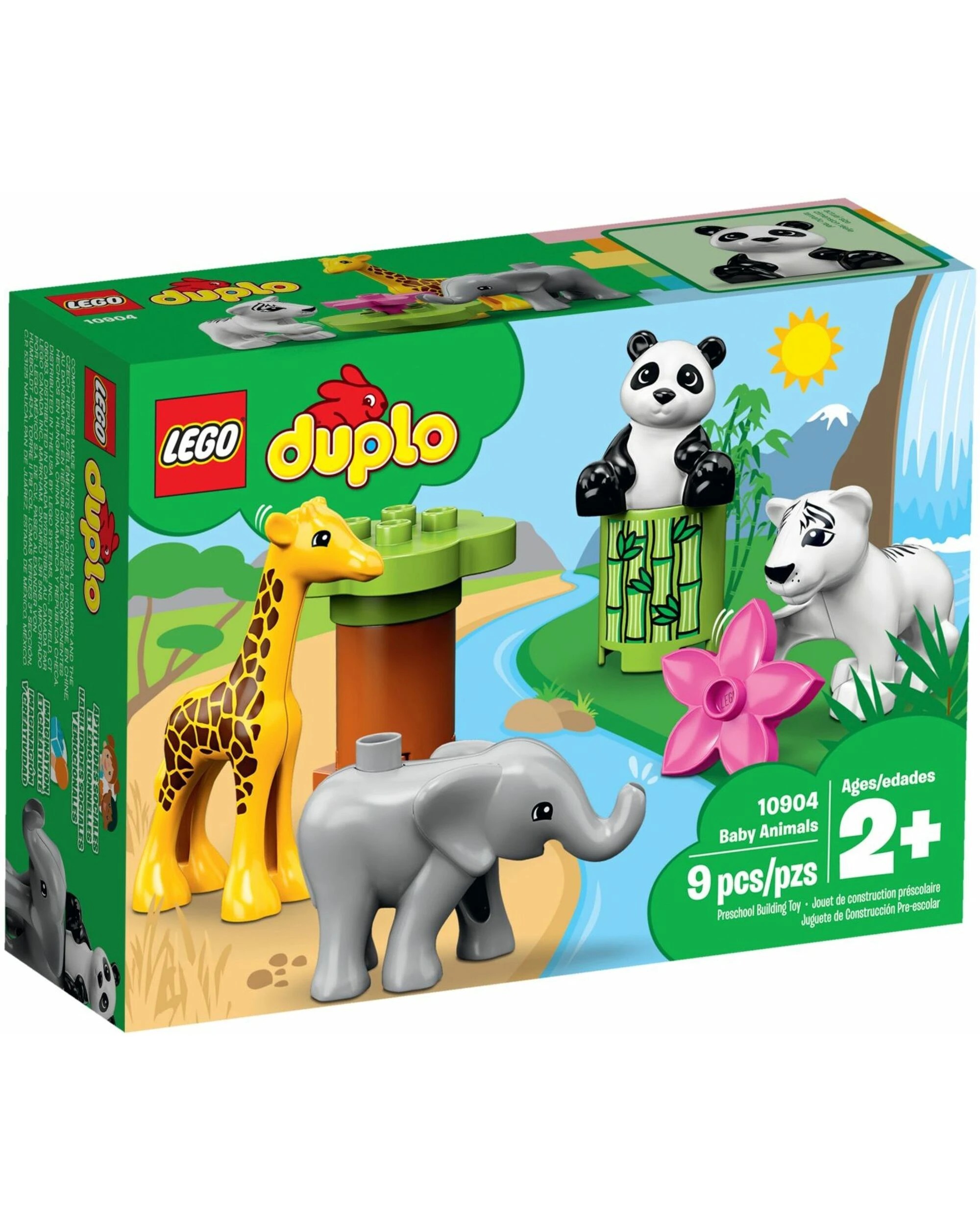 1 LEGO 10904 Baby Animals: Panda, Tiger, Giraffe & Elephant Set, 1 of 4