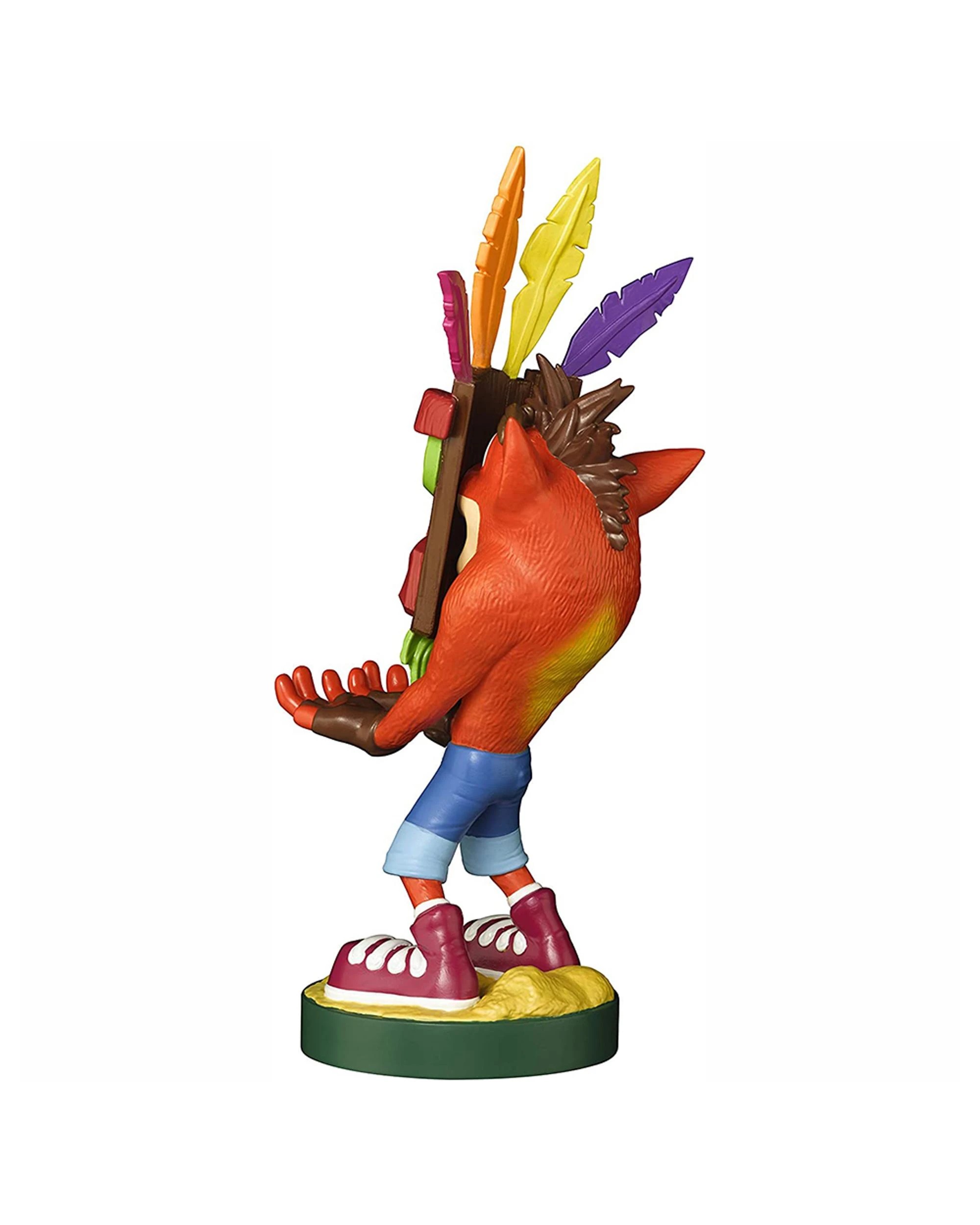 2 Cable Guys Crash Bandicoot Aku Aku Phone and Controller Holder, 2 of 6