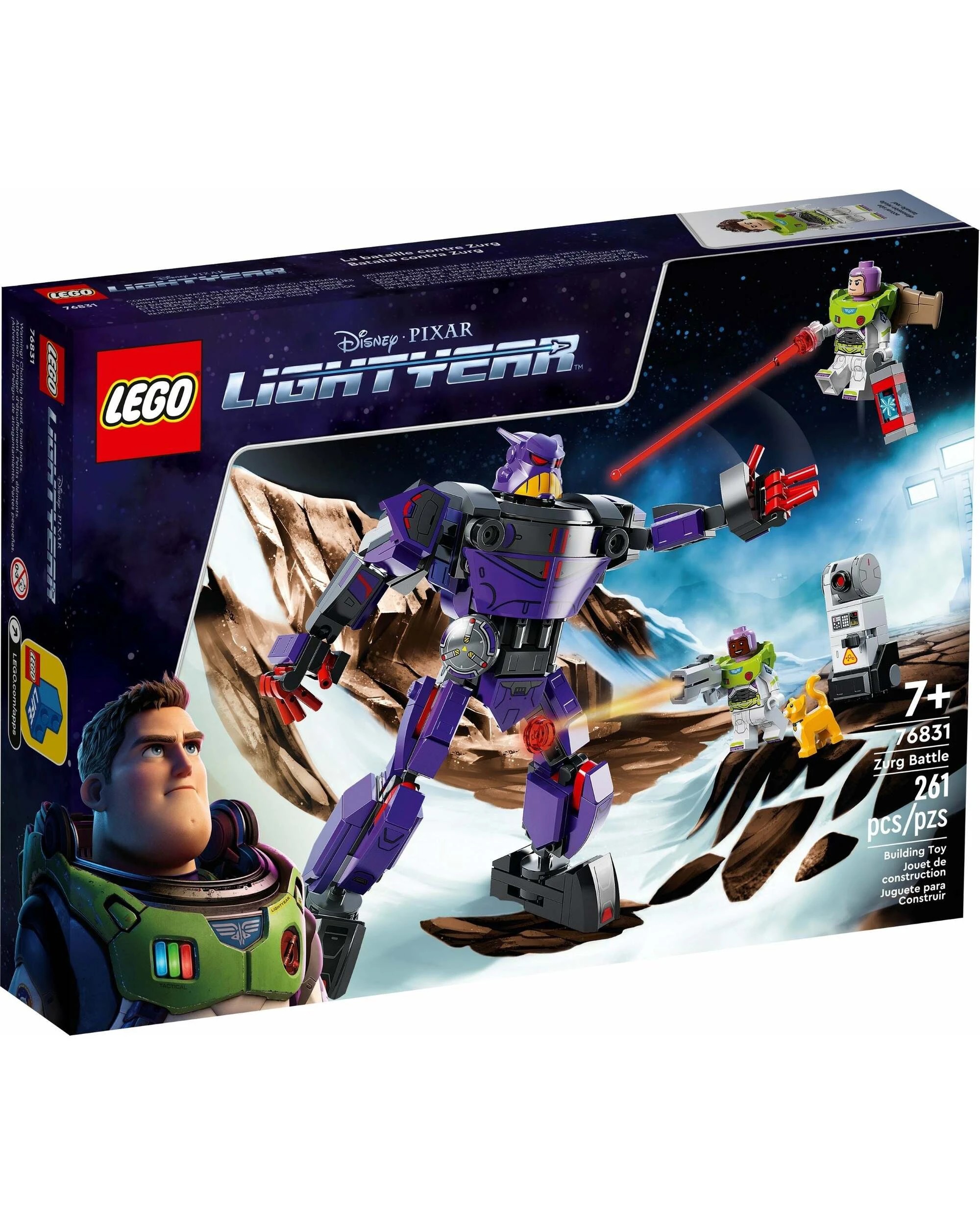 1 LEGO Disney 76831 Pixar's Lightyear Zurg Battle, 1 of 5