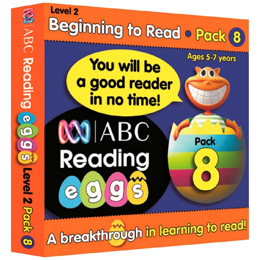 1 ABC Reading Eggs - Beginning to Read Book - Pack 8, 1 of 1