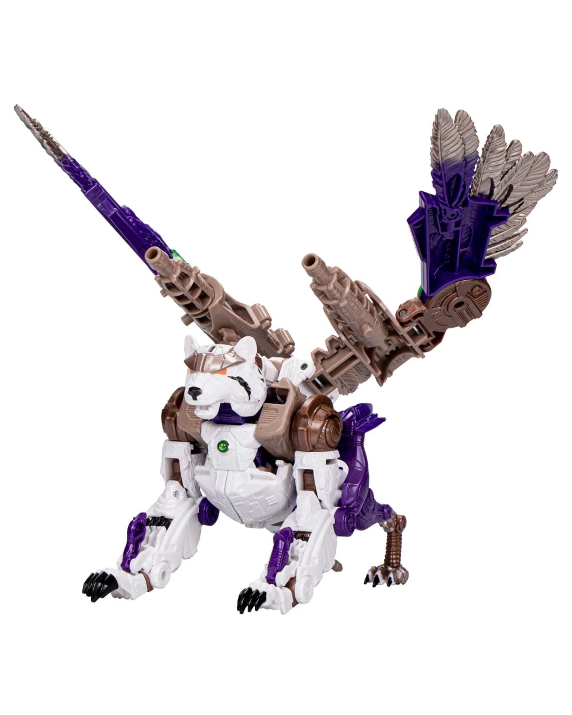 3 Transformers Legacy United Beast Wars Universe Tigerhawk Leader Class Action Figure, 3 of 4