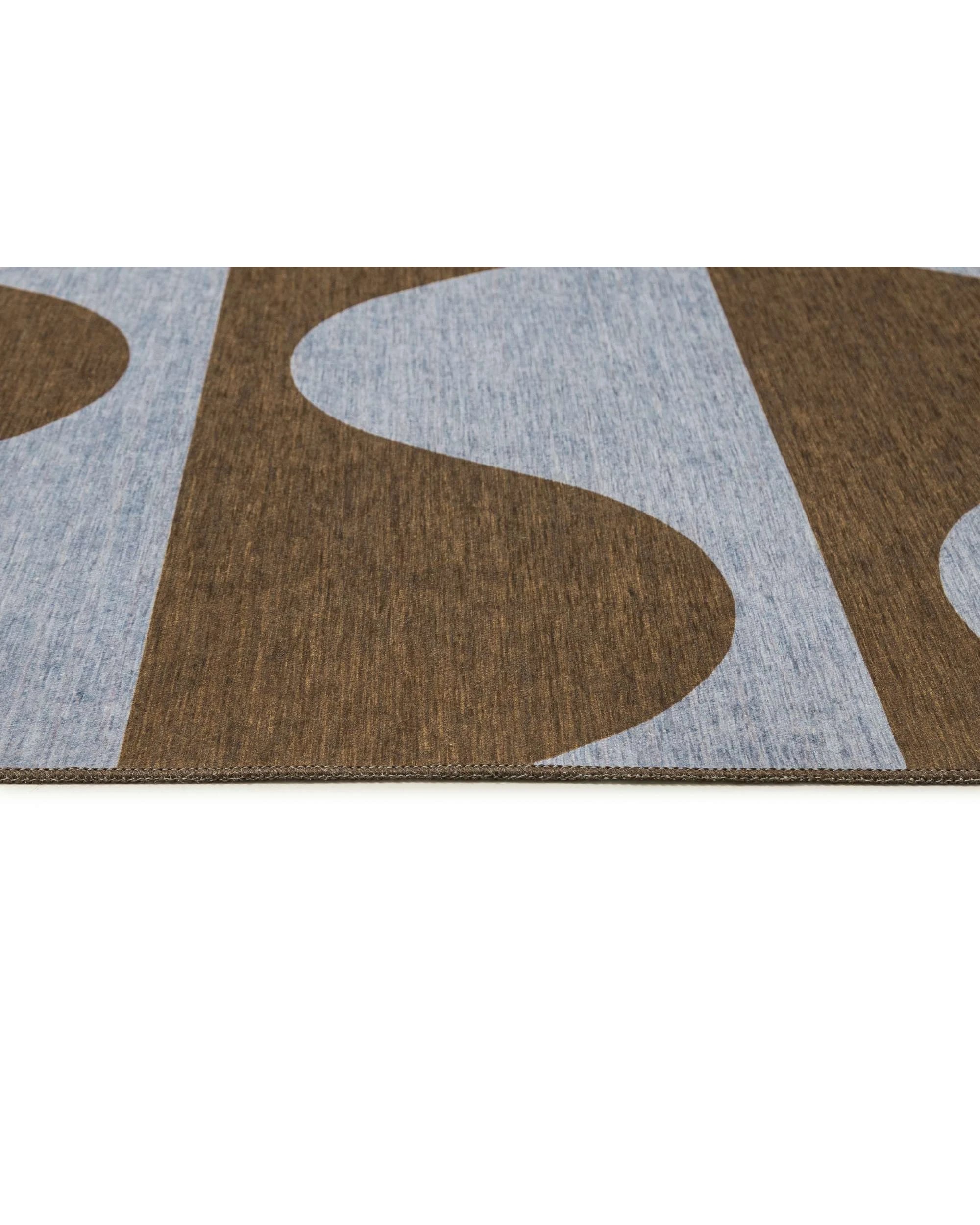6 Loopsie Allapattah Wave Stripe Indoor Outdoor Washable Rug-330cm x 240cm - Blue, 6 of 8