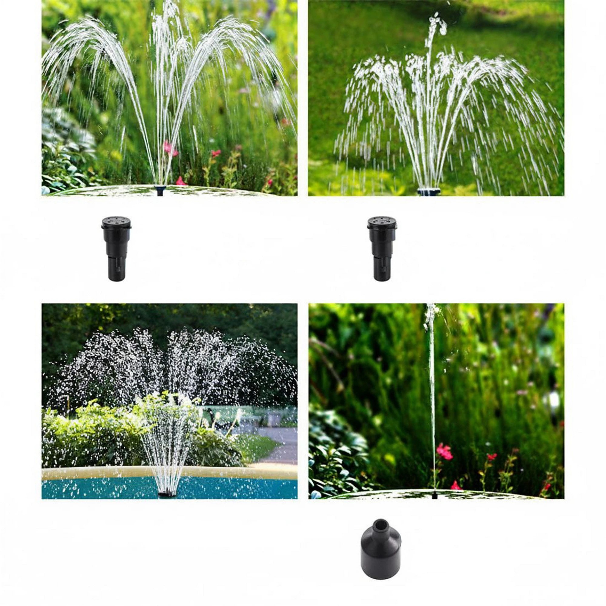 7 Gardeon Solar Pond Pump Submersible Water Fountain Kit - Black, 7 of 7