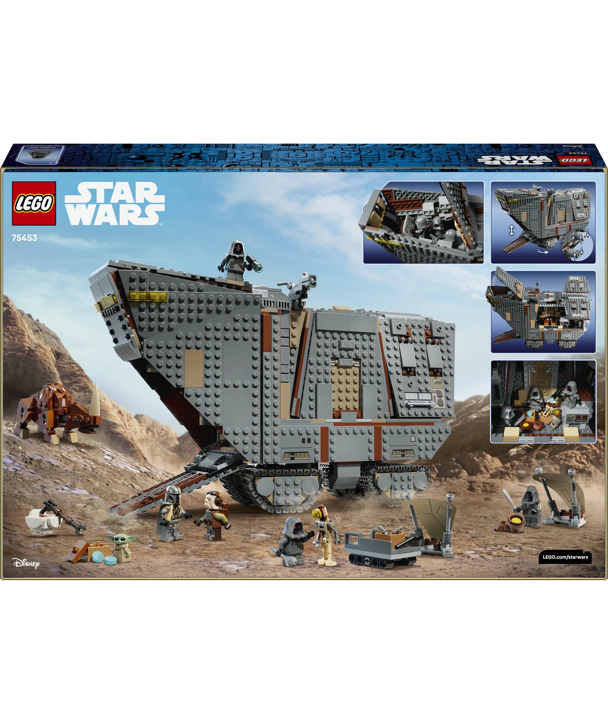 10 LEGO Star Wars Offworld Sandcrawler and Mudhorn 75453, 10 of 10