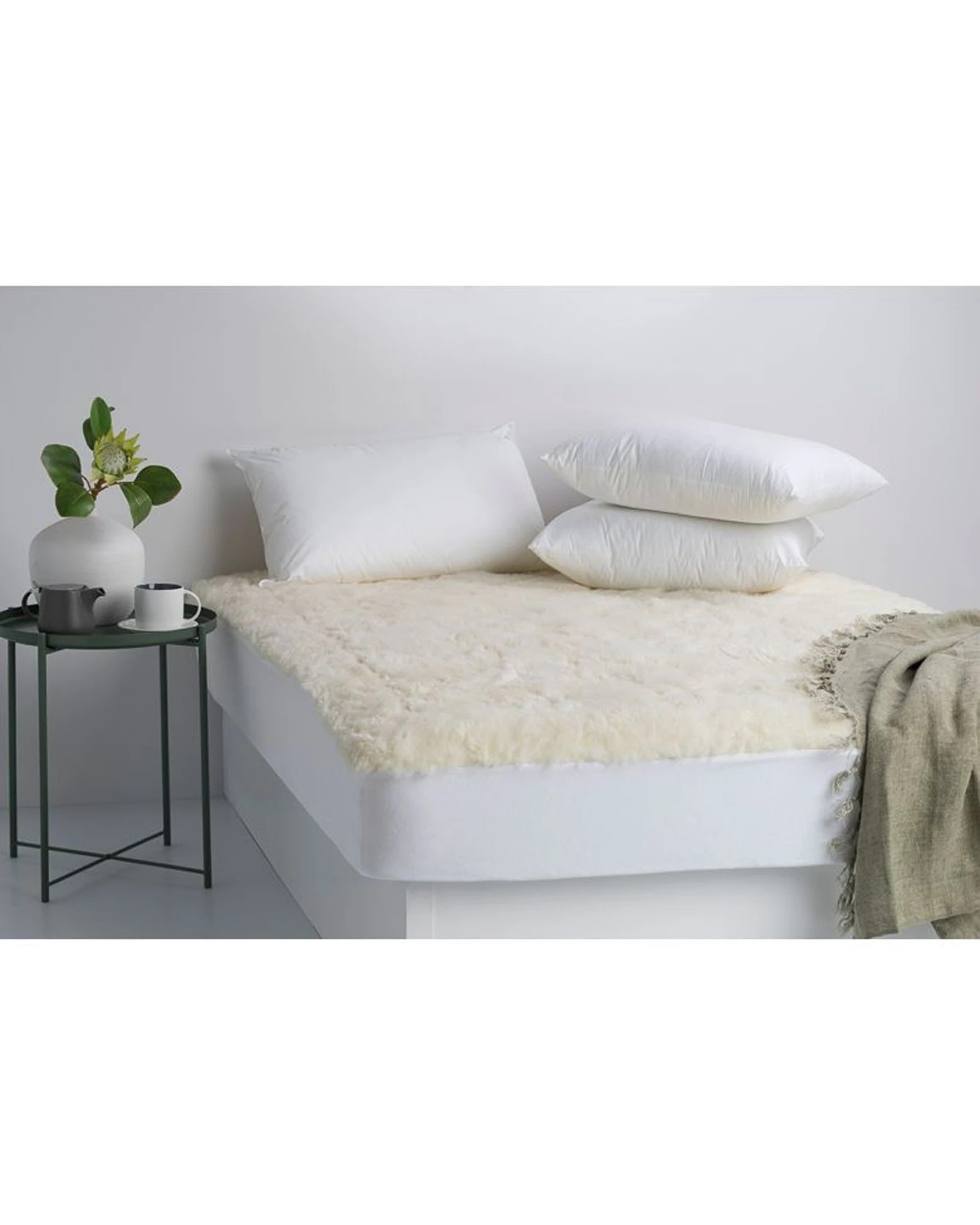 1 Jason Washable Underlays Australian Wool 550 GSM Reversible - Natural, 1 of 2