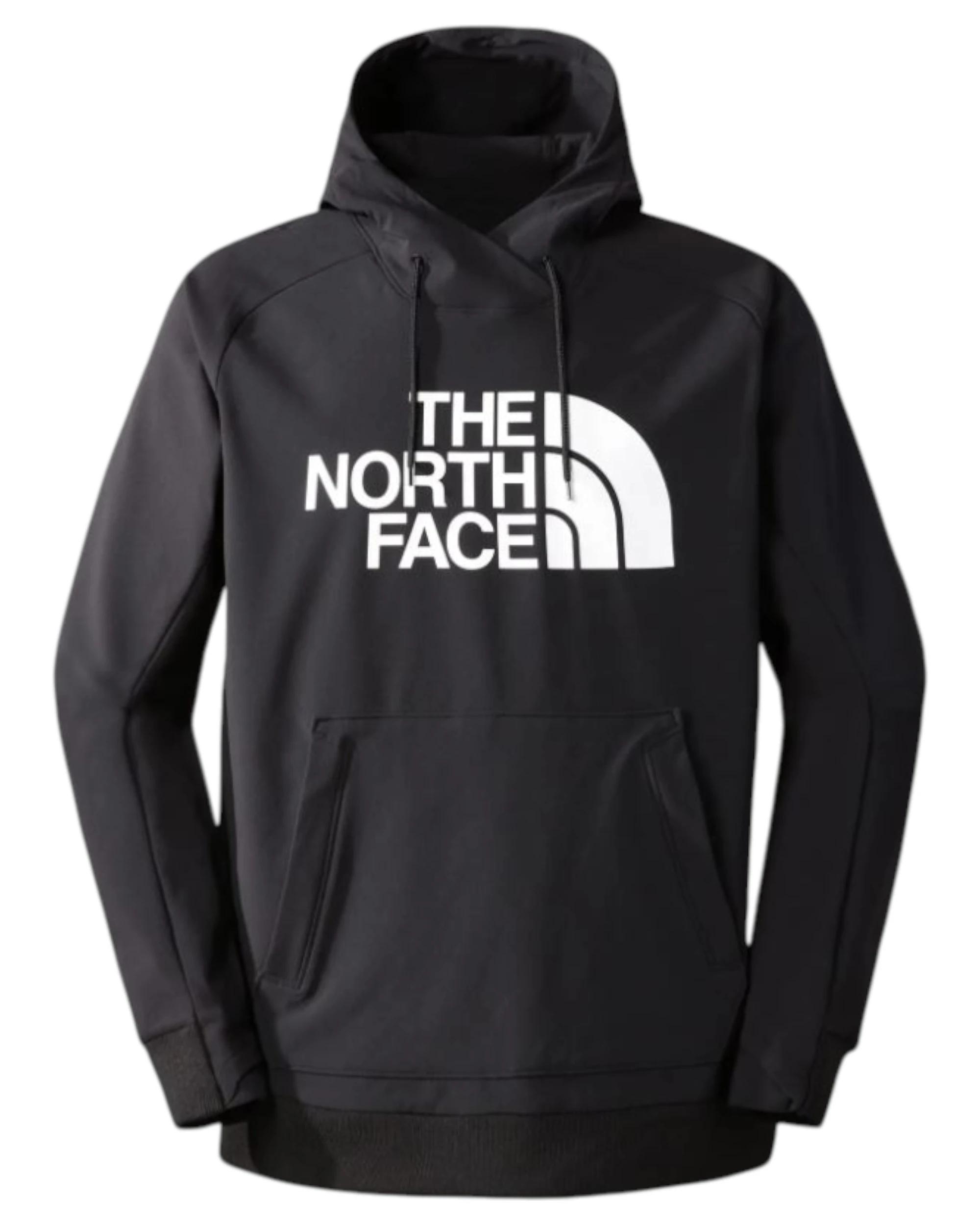 1 The North Face Mens Black/ White Tekno Logo Hoodie BLACK/ WHITE, 1 of 3