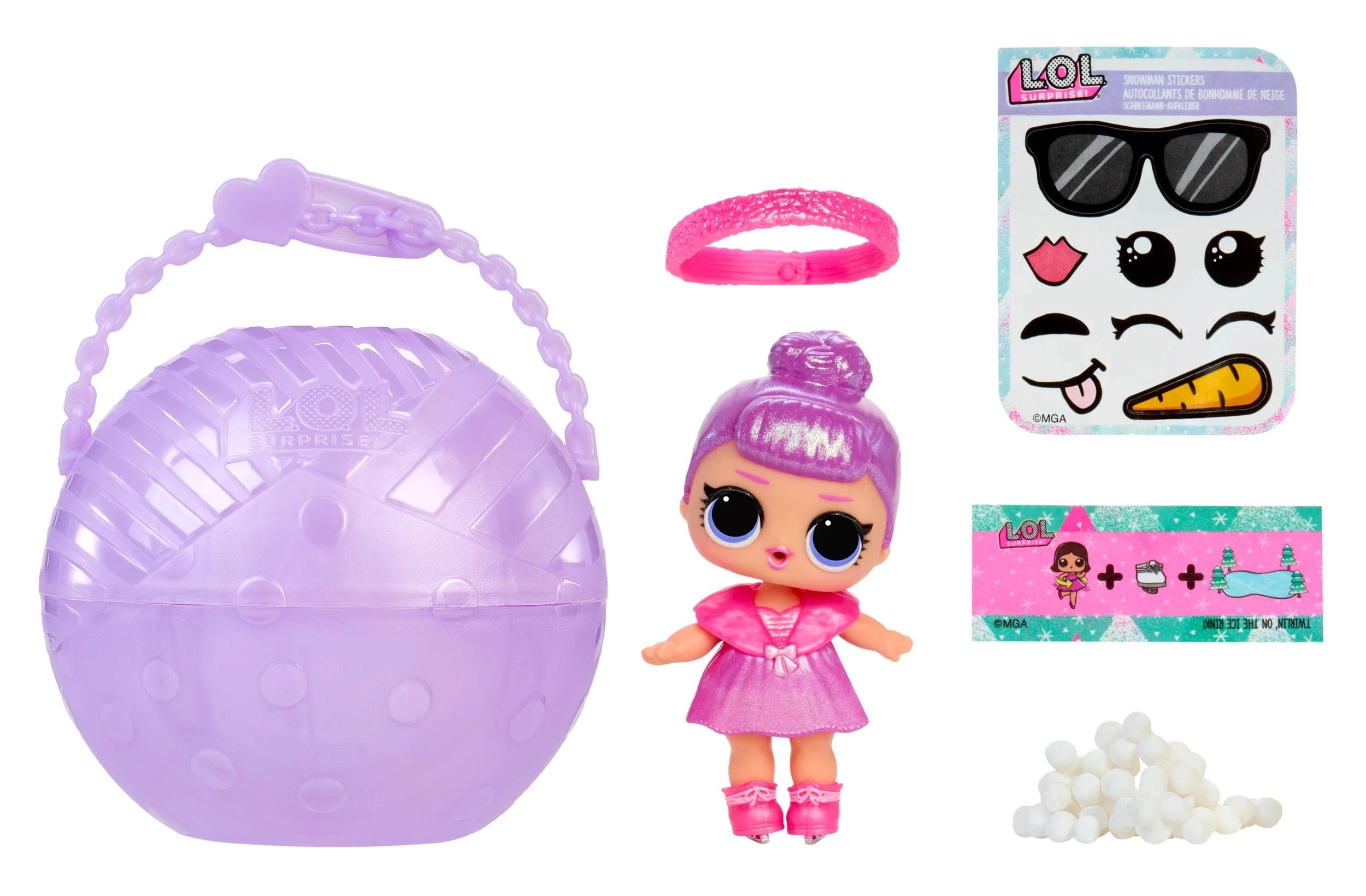 4 L.O.L. Surprise Snow Style Tots - Assorted - Multi, 4 of 7