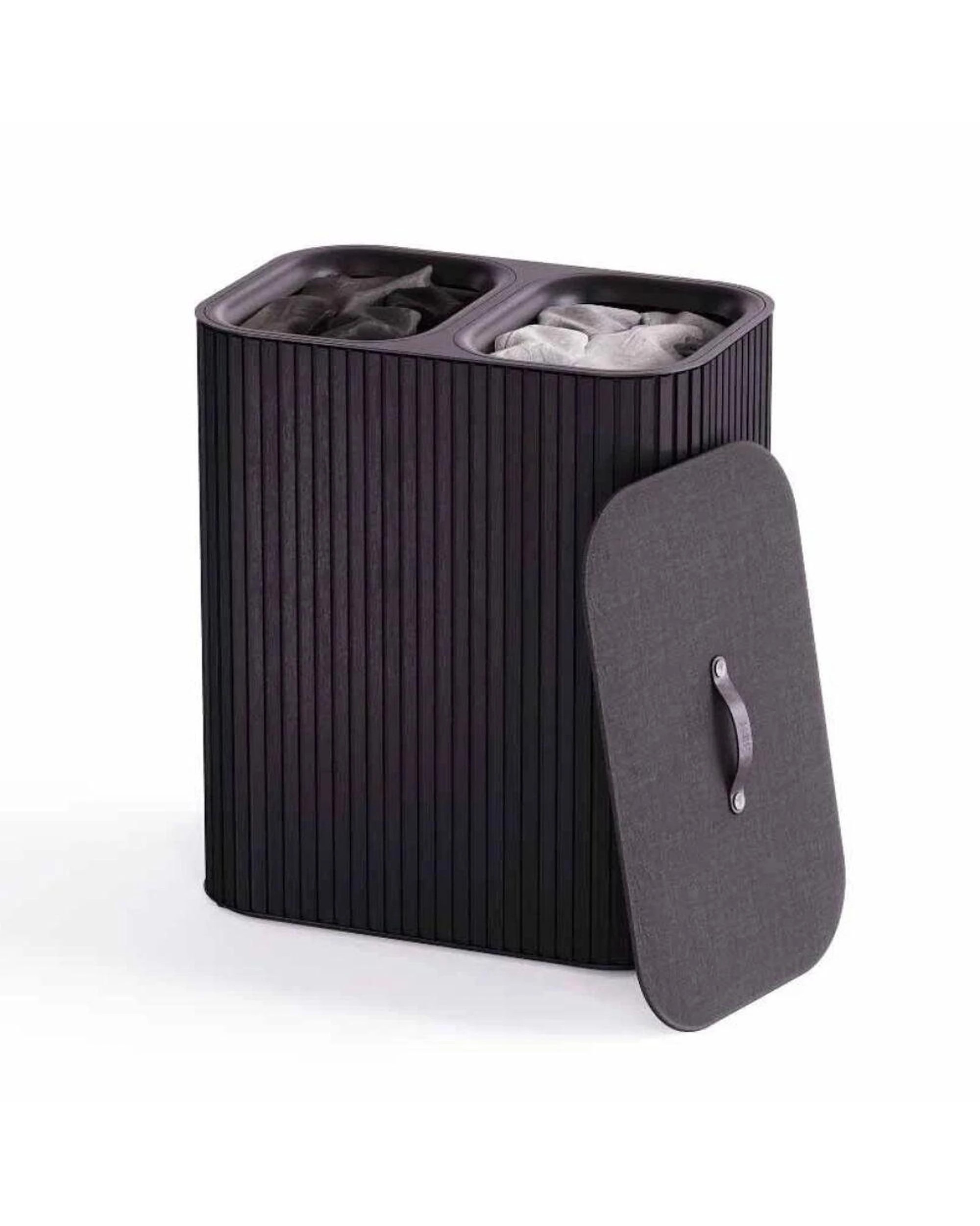 2 Joseph Joseph Tota Twin Luxe 90L Laundry Separation Basket, 2 of 8