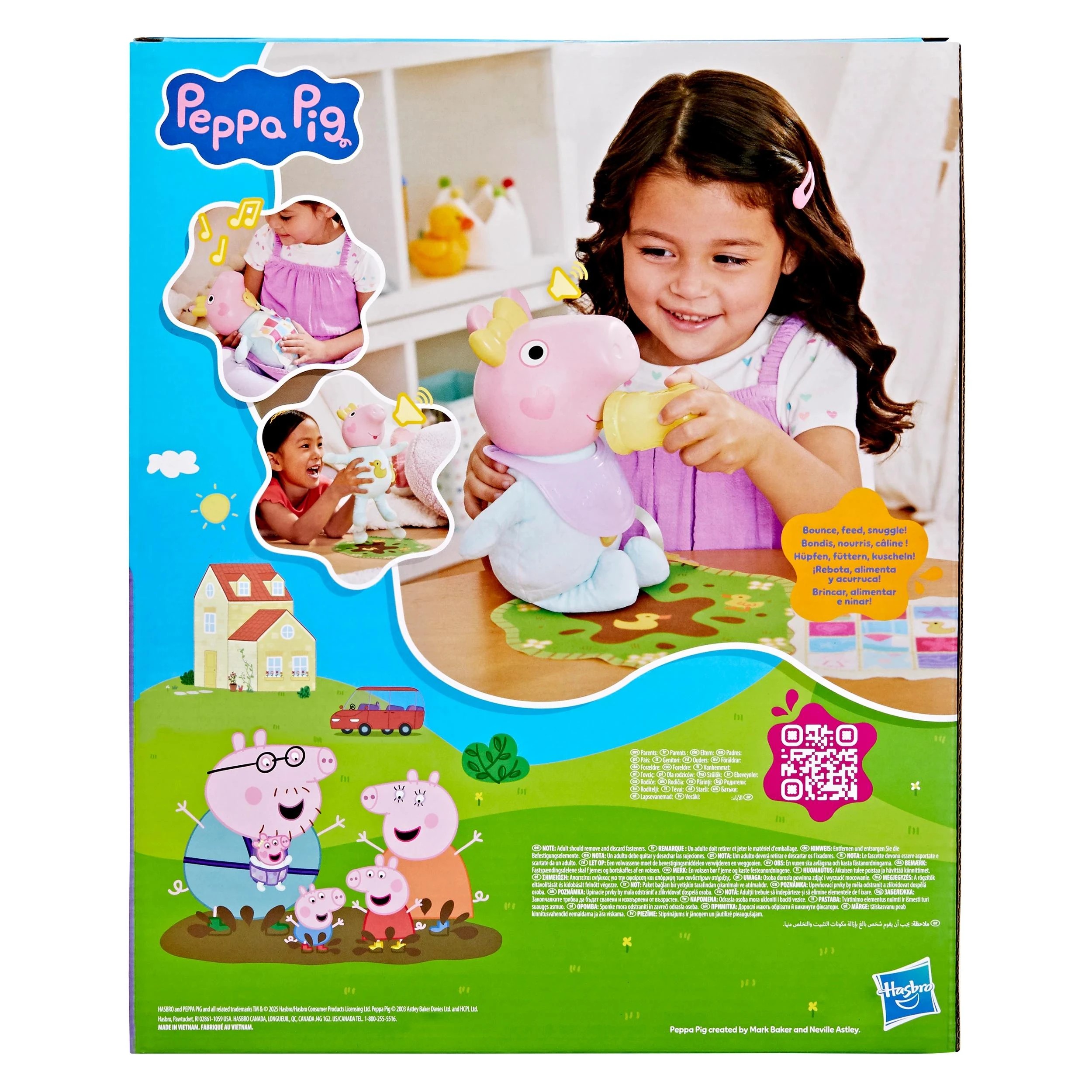 3 Peppa Pig Oinks and Snuggles Evie Playset - Multi, 3 of 4