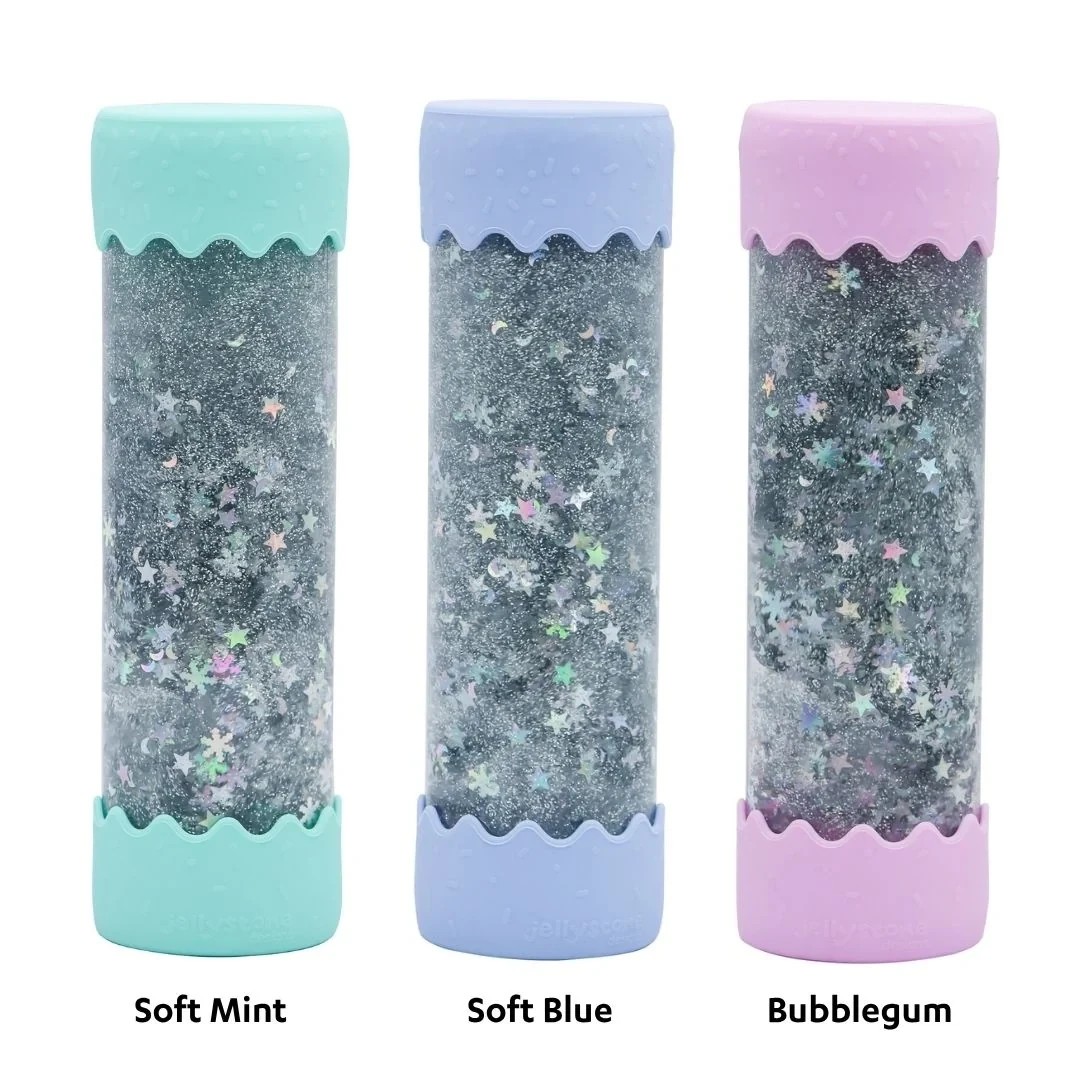 3 Jellystone Designs Baby Calm Down Bottle Sensory Soothing Toy Bubblegum - Pink, 3 of 5