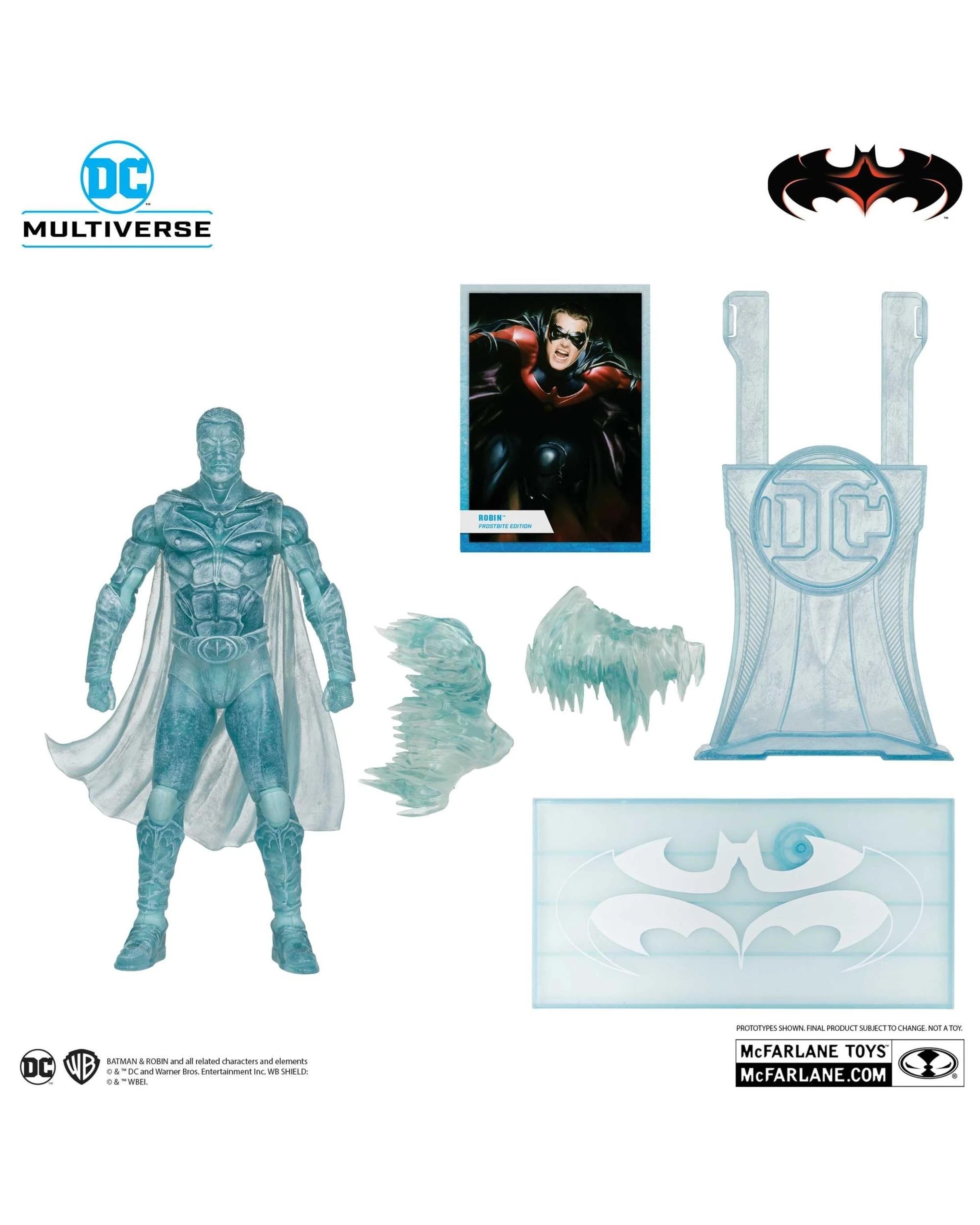 2 DC Multiverse Gold Label Batman and Robin Robin Frostbite Edition 7 inch Action Figure, 2 of 10