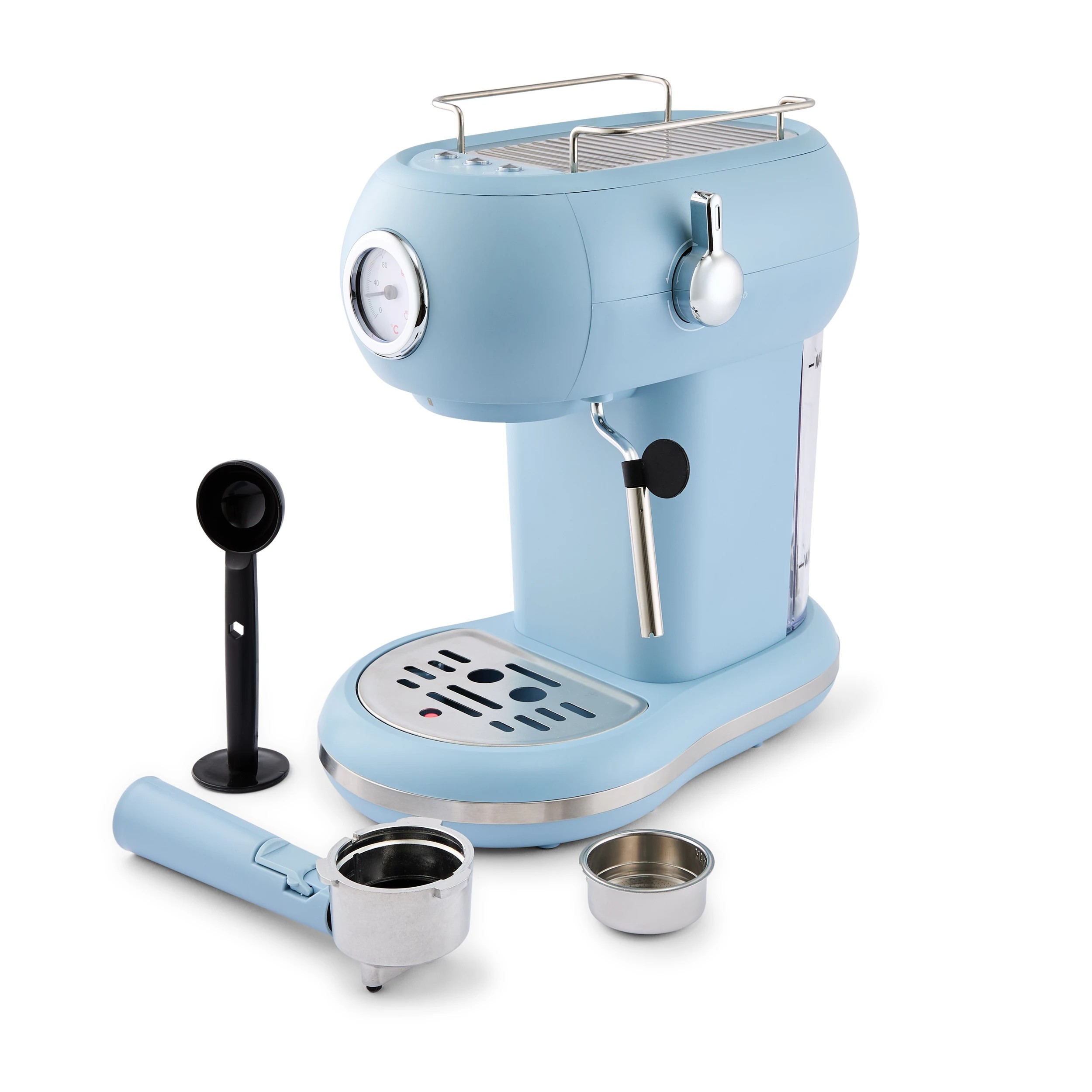 8 Retro Espresso Coffee Machine, 8 of 9