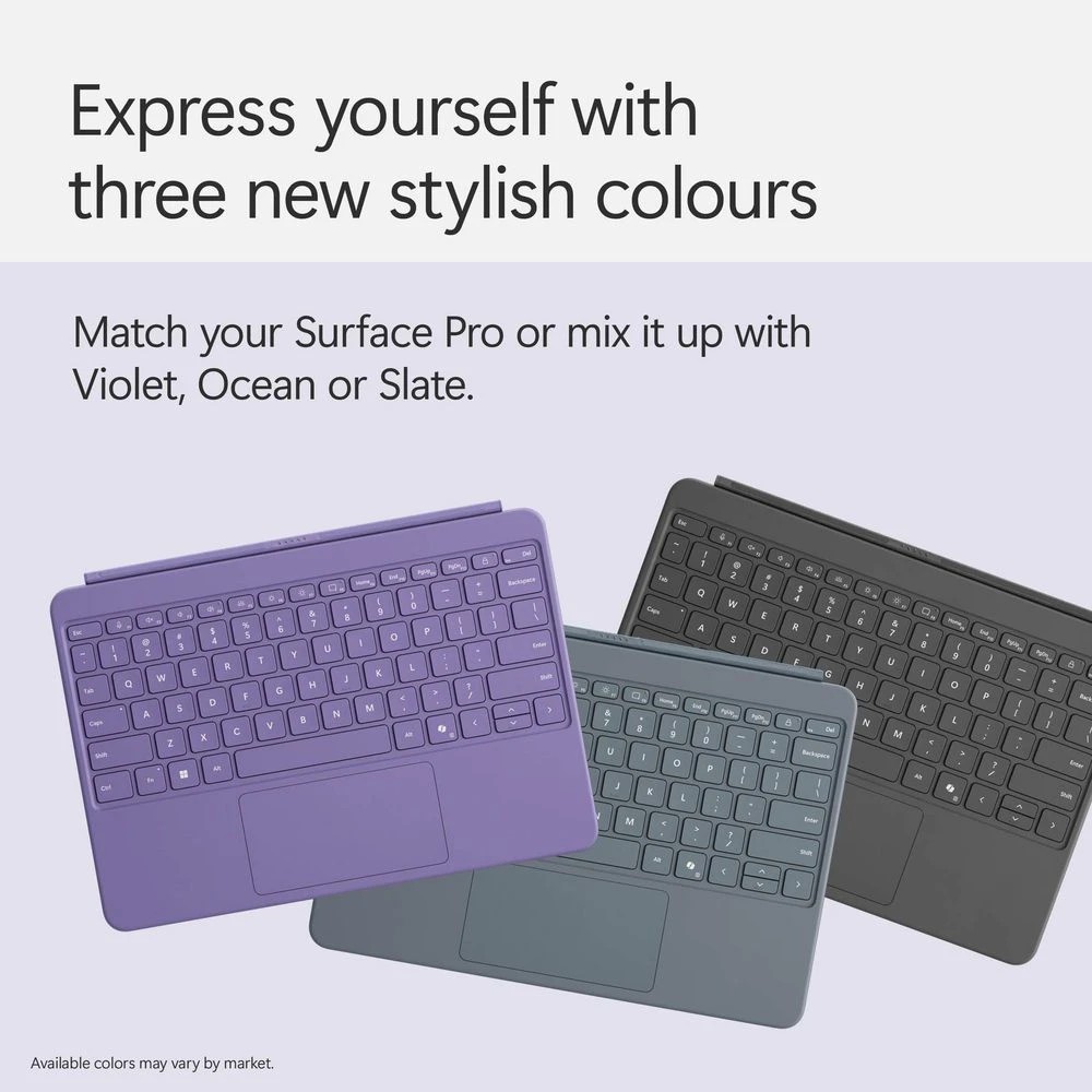 5 Microsoft Surface Pro 12-inch Keyboard with Slim Pen Violet, 5 of 10