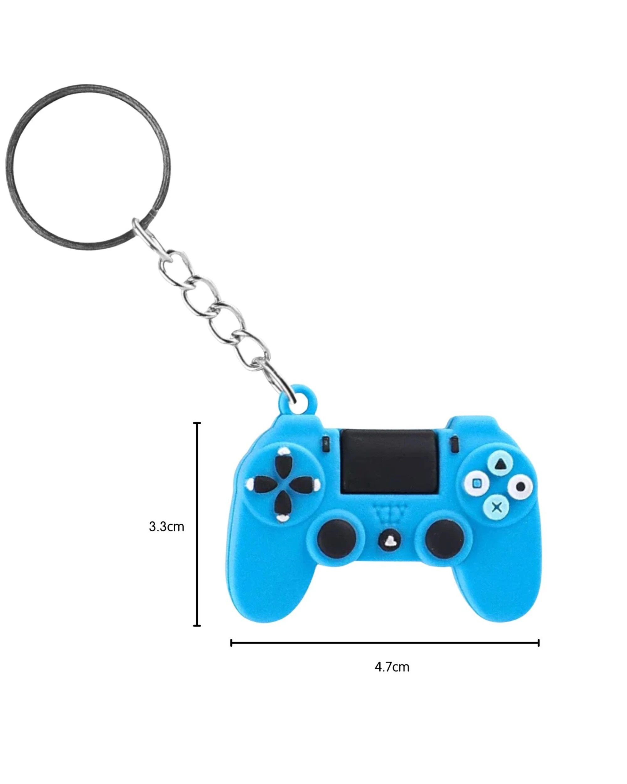 3 Party Maker Video Game Keyrings Pack of 4 - Multi, 3 of 4