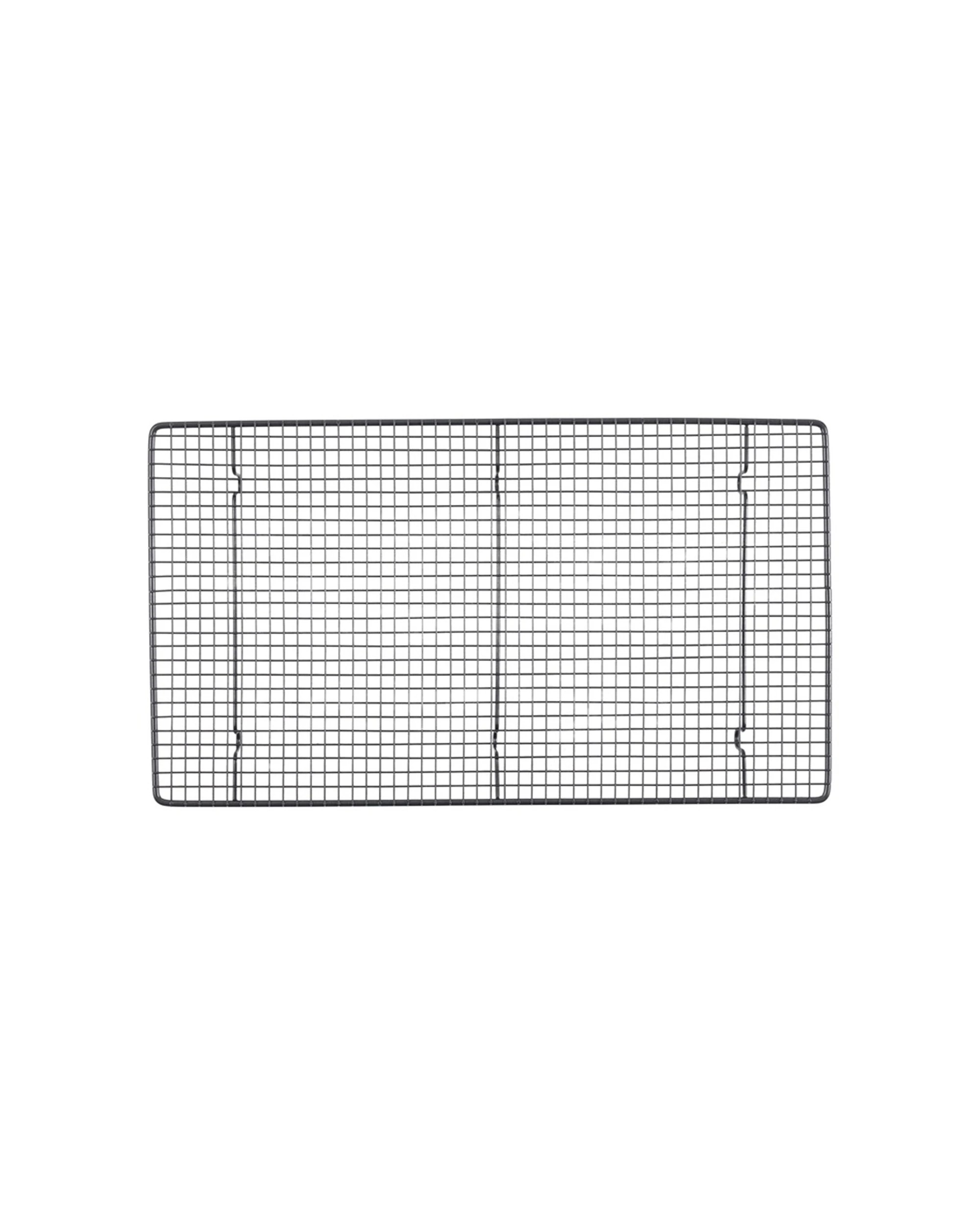 2 Bakers Secret Ultimate Non-Stick Cooling Tray Durable Wire Grid 46x26cm - Black, 2 of 4
