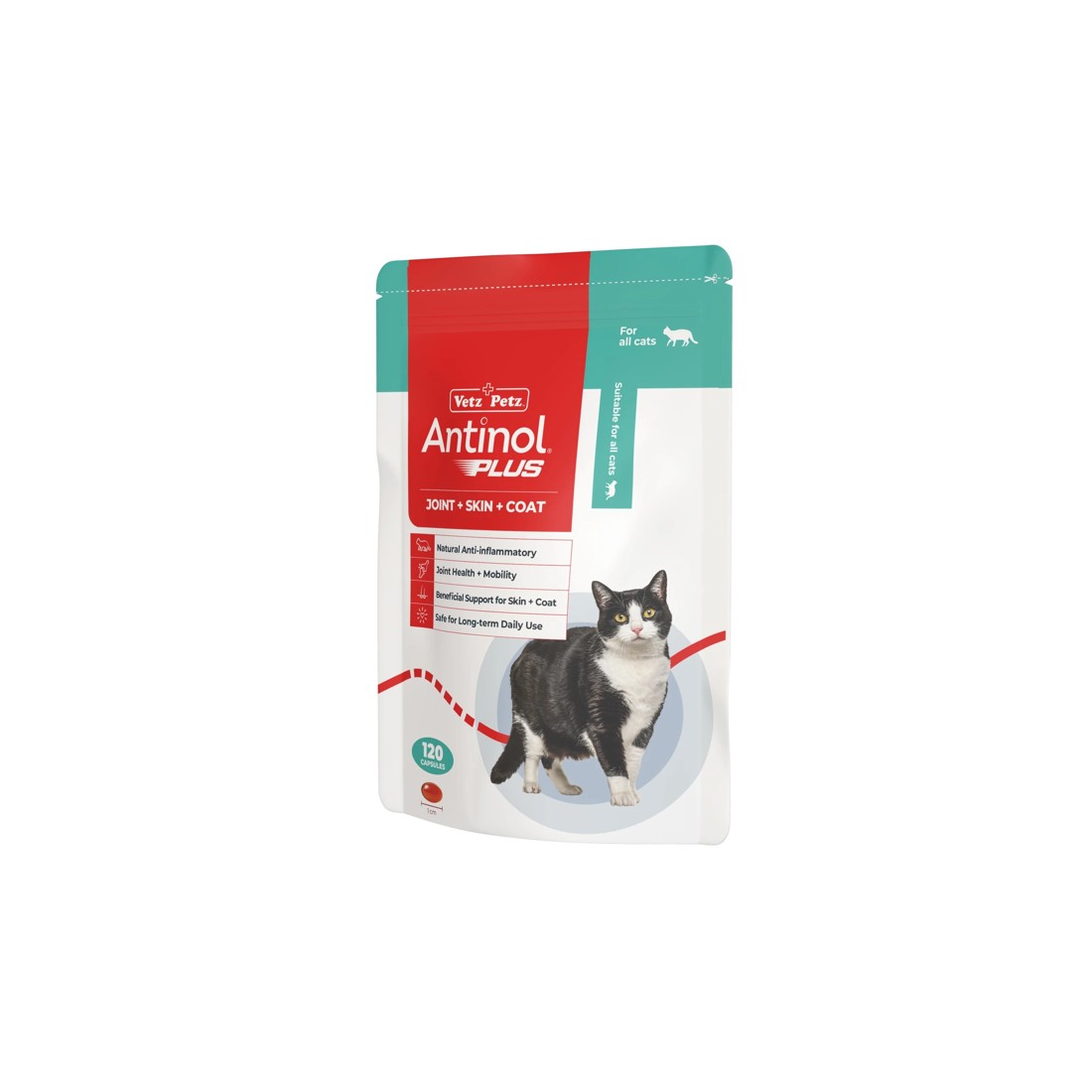 1 Antinol Plus For Cats - 120 Capsules, 1 of 1