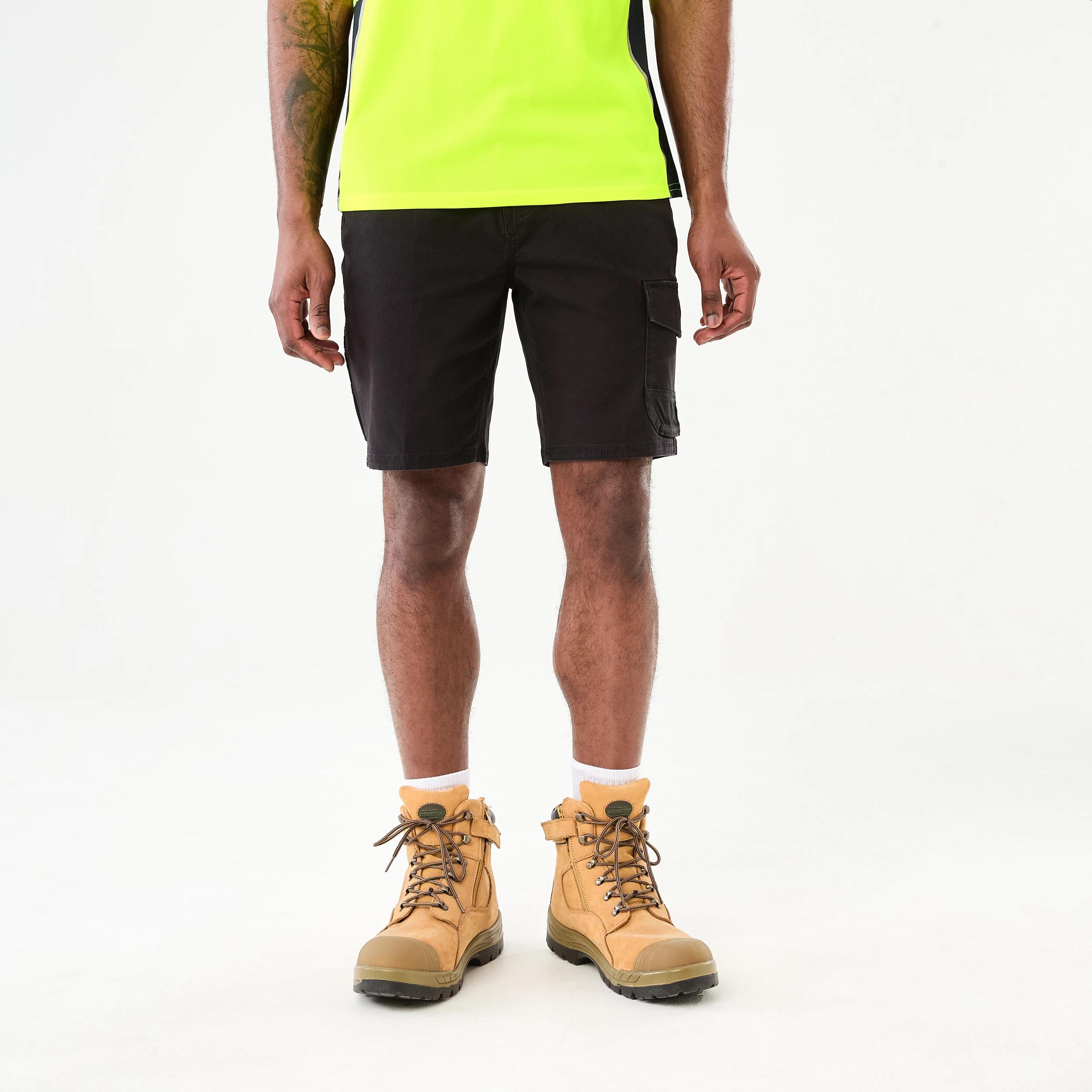 8 Knee Length Work Shorts BLACK, 8 of 8