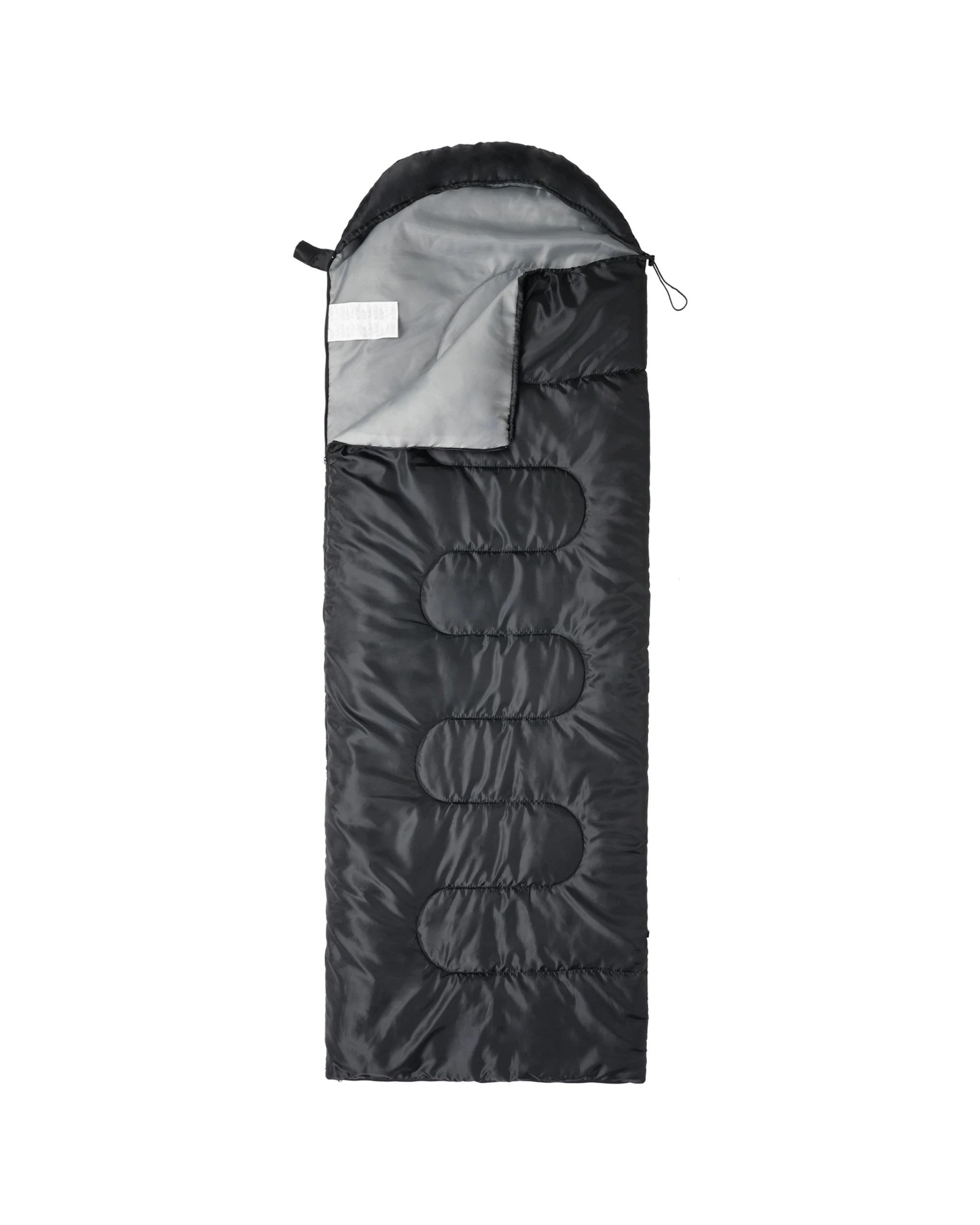 1 Advwin Sleeping Camping Bag - Black, 1 of 10