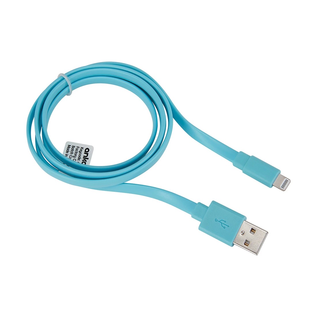 3 Lightning Cable - 1m Noodle Aqua, 3 of 4