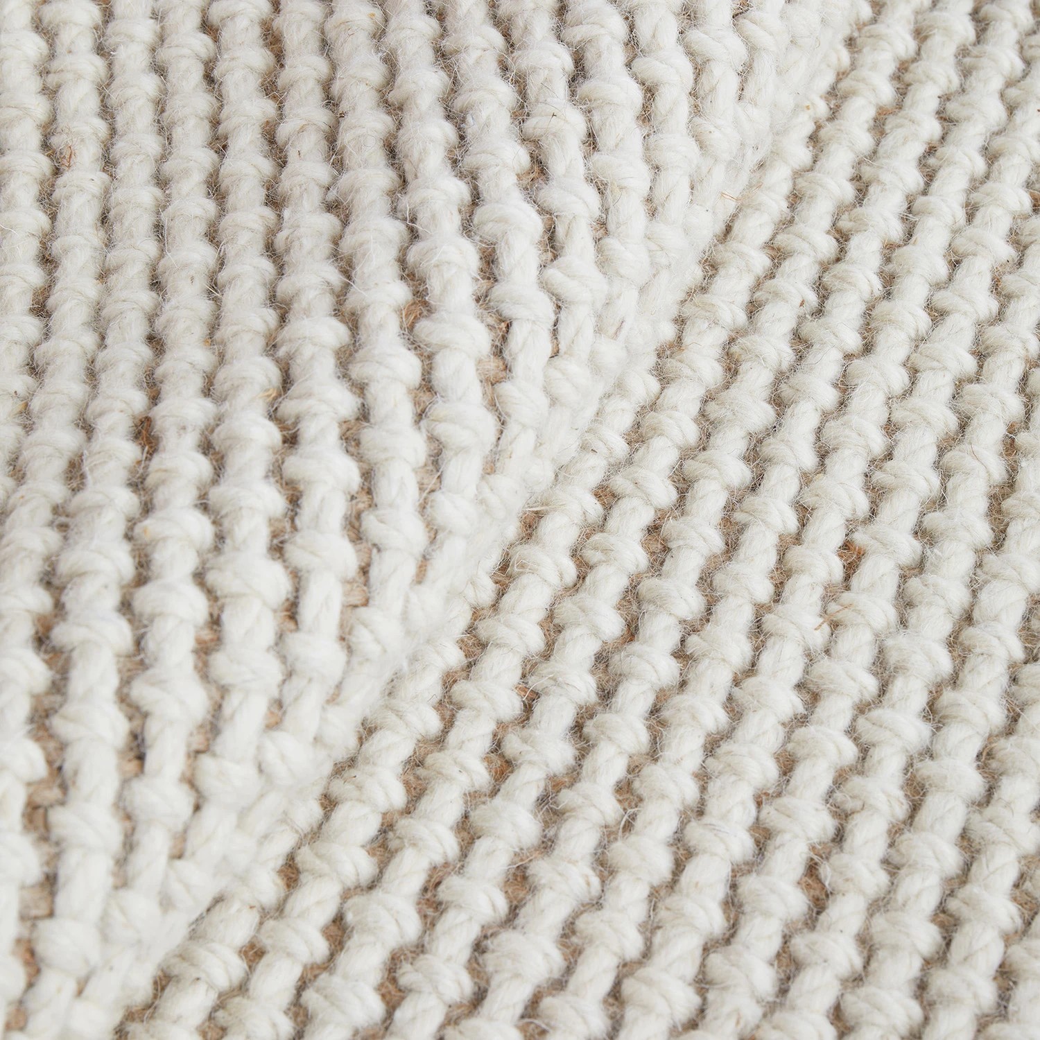 4 Common Ground Rugs Kingsley Cove 400x80cm - Large Runner Hand Loomed Wool & Jute Rug - White, 4 of 6