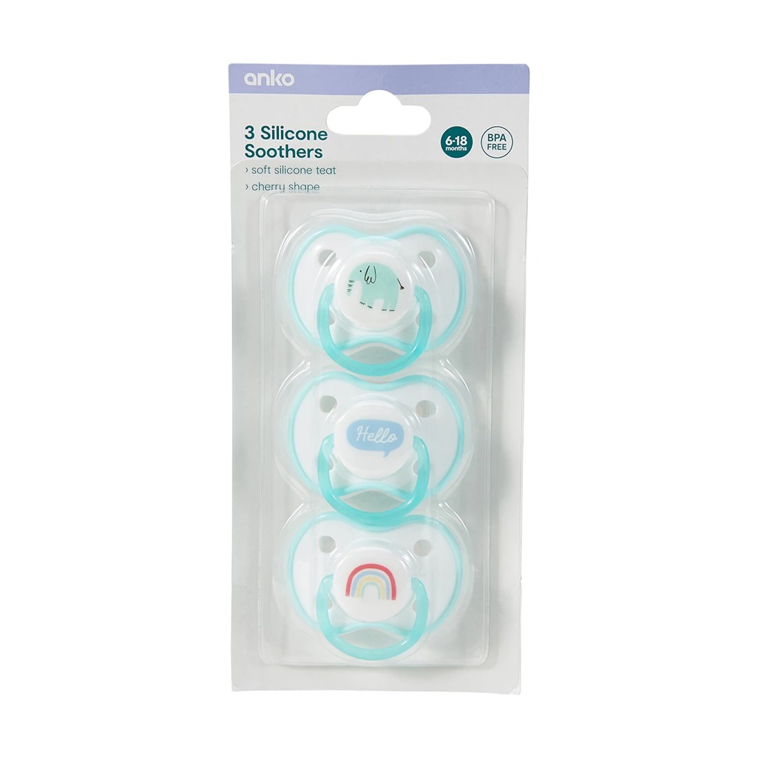 7 3 Pack Silicone Soothers, 7 of 8