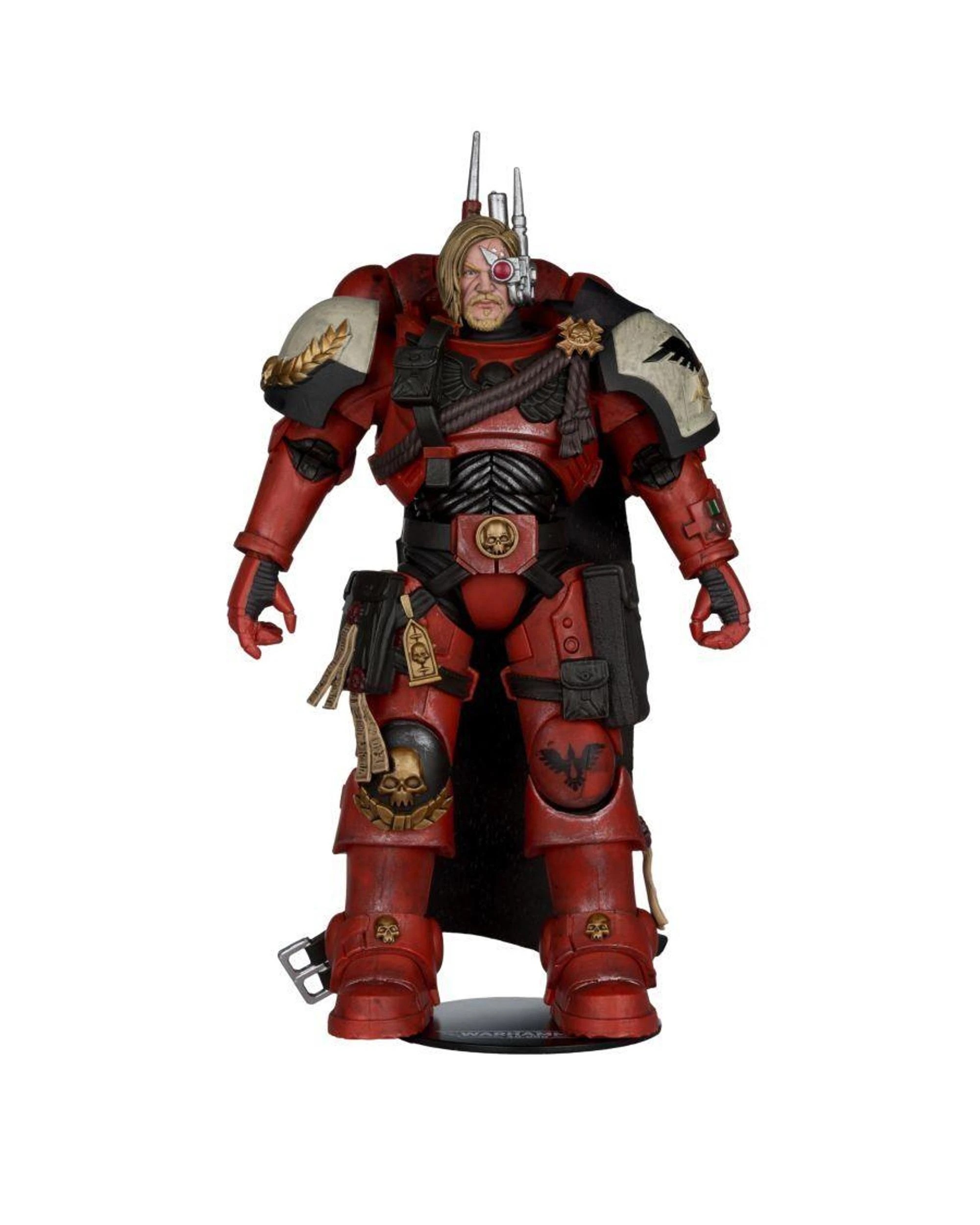 3 McFarlane Warhammer 40,000 Dawn of War IV Captain Cyrus Elite Edition 7 inch Action Figure, 3 of 8