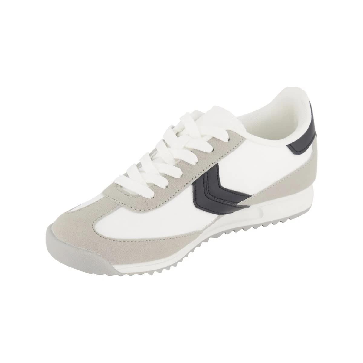 3 Senior Retro Sneakers WHITE, 3 of 5