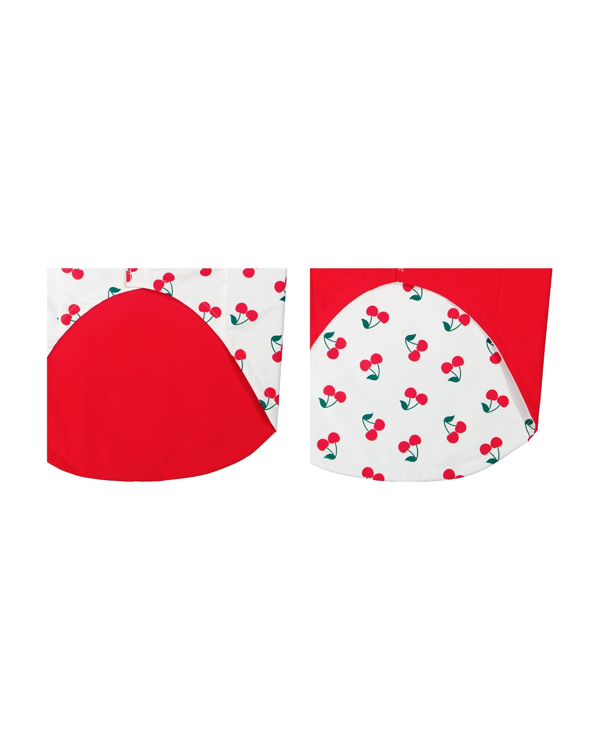 8 Pet Reversible Cherry Raincoat - Extra Extra Large, 8 of 10