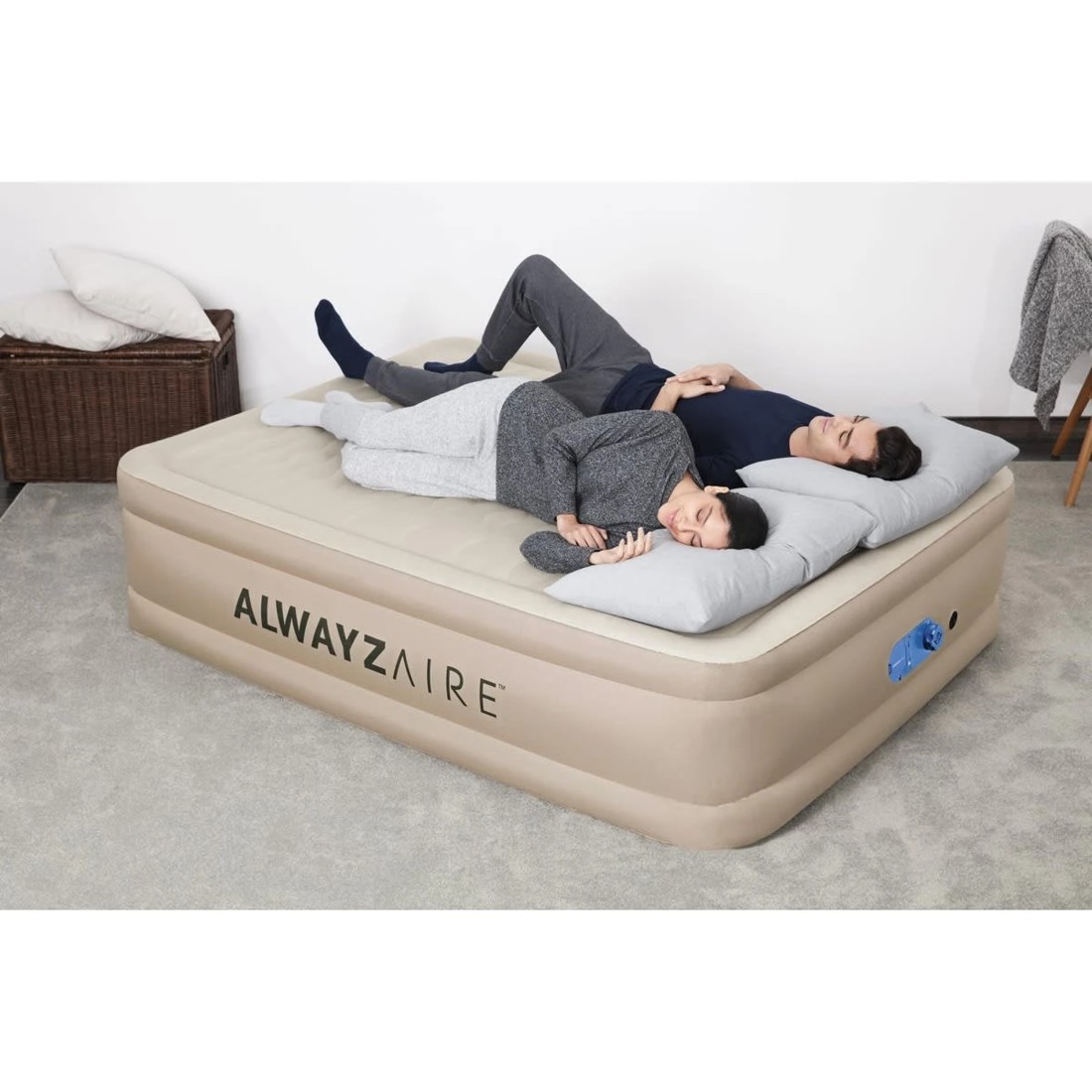 5 AlwayzAire Airbed with Built-in Pump - Queen Size, 5 of 10
