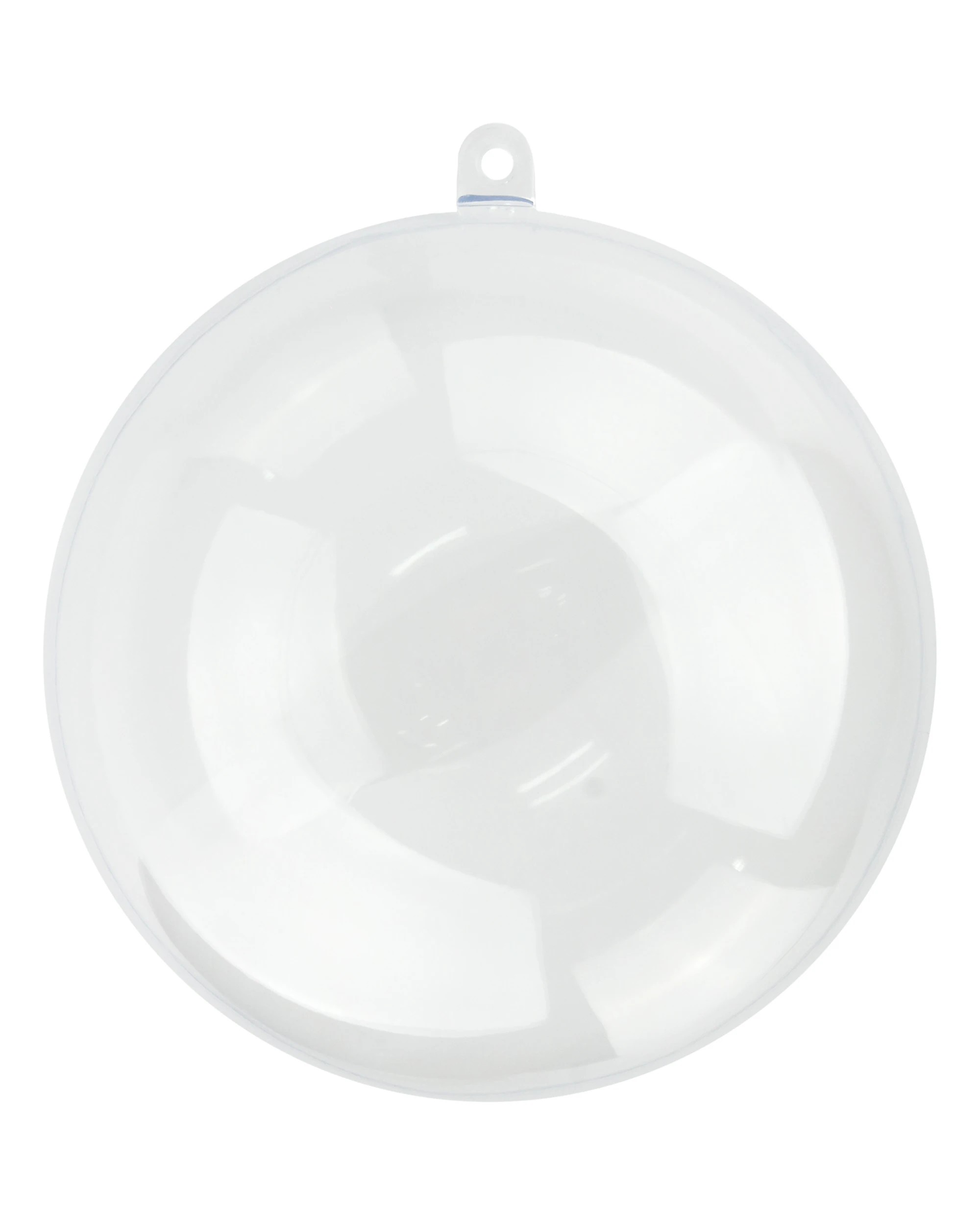 4 Partyrama Clear Plastic Fillable Bauble 20cm, 4 of 5