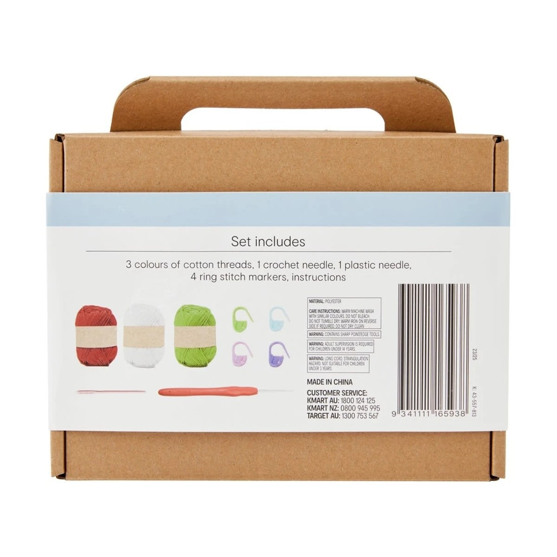 3 Crochet Pet Bandana Kit, 3 of 3