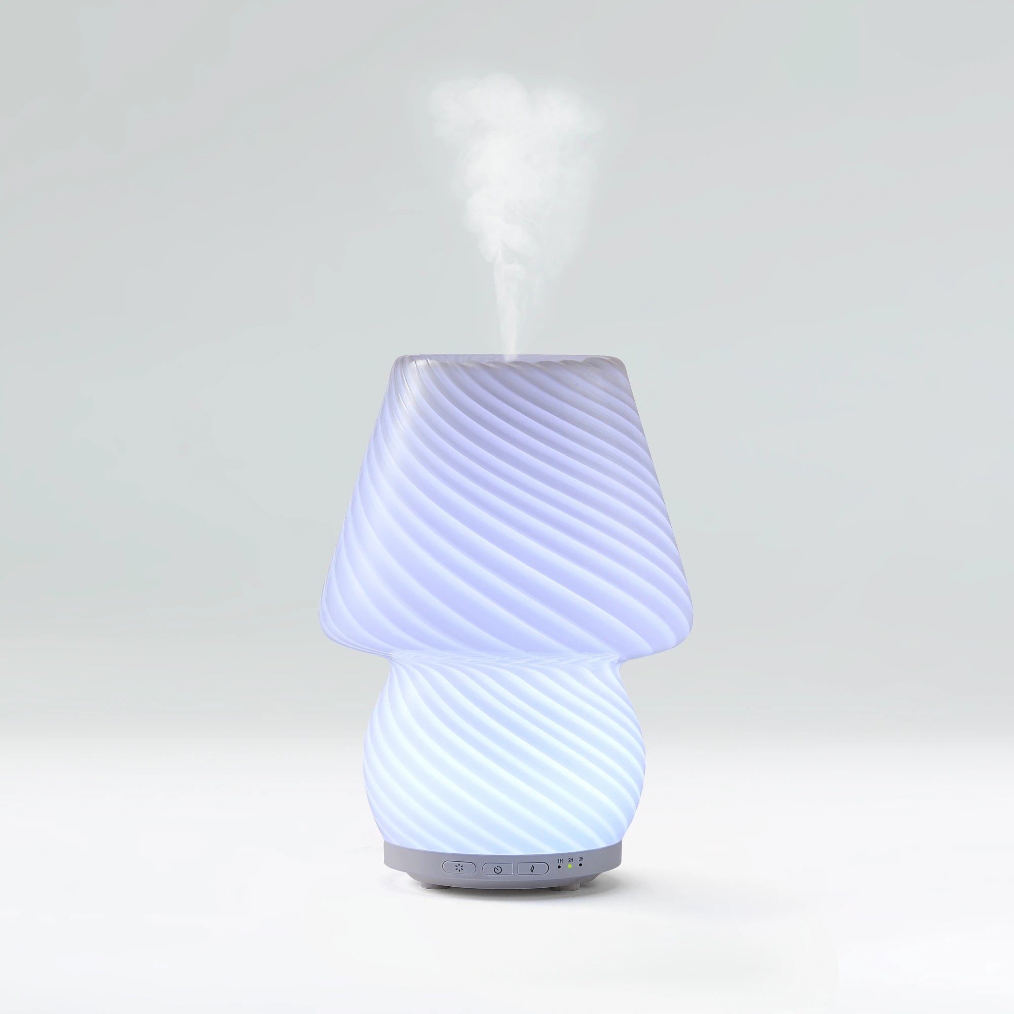 1 Glass Mushroom Swirl Diffuser, 1 of 10