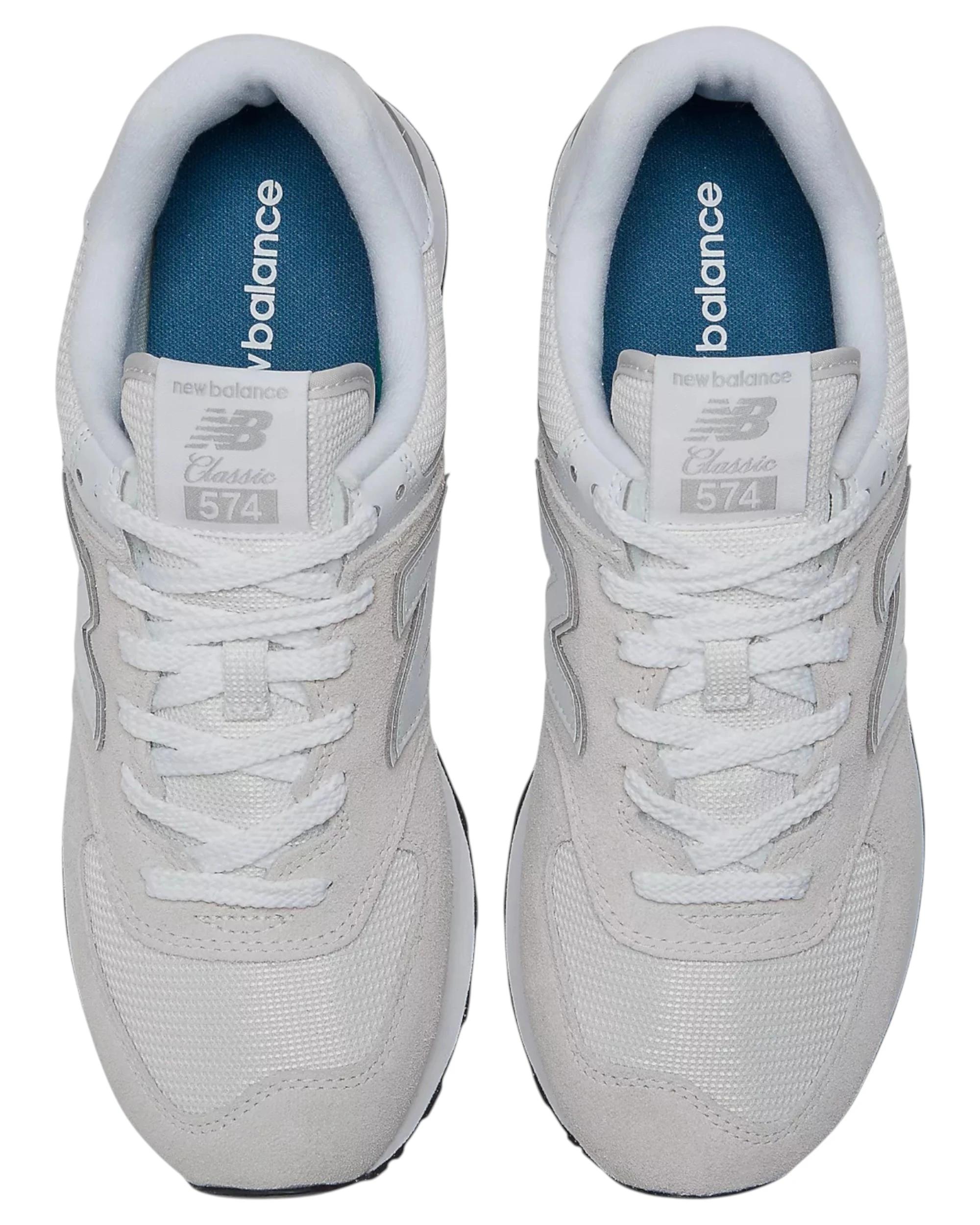 5 New Balance Unisex 574 Athletic Shoes BEIGE/GREY, 5 of 6