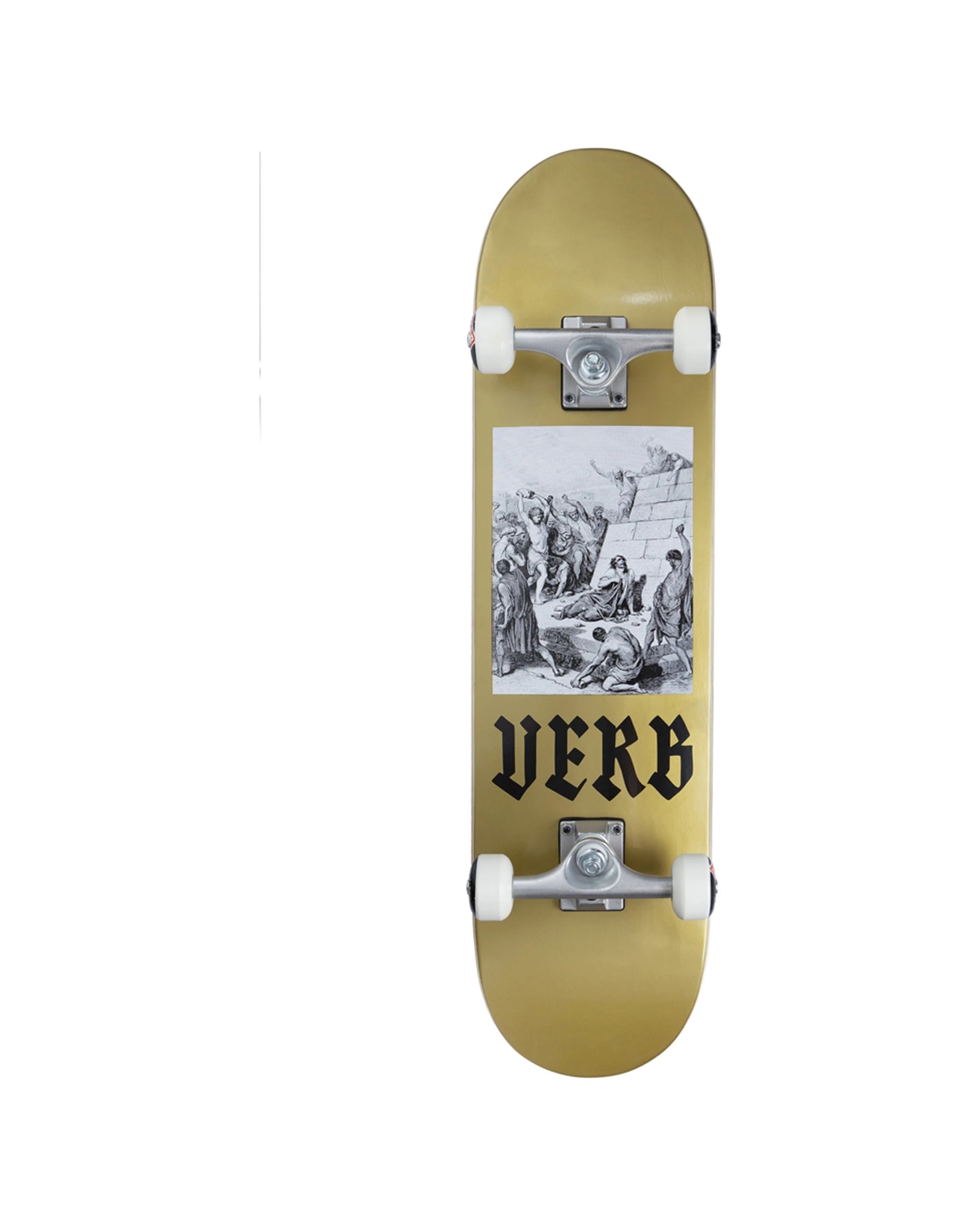 2 Verb Complete Skateboard Pushing Forward Stoned 8.125 Inch Deck - Multi, 2 of 5