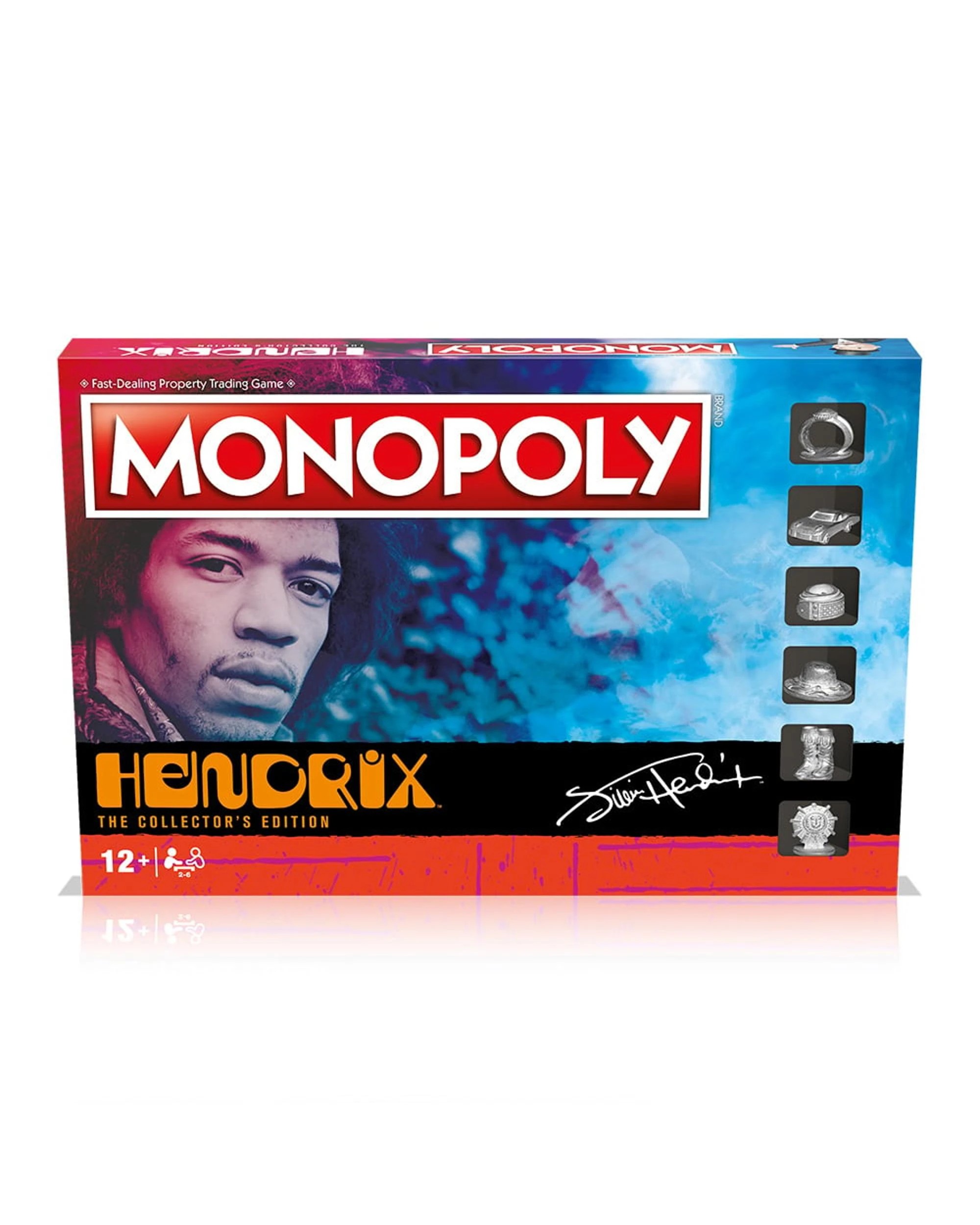 1 Monopoly Jimi Hendrix Edition Board Game, 1 of 5