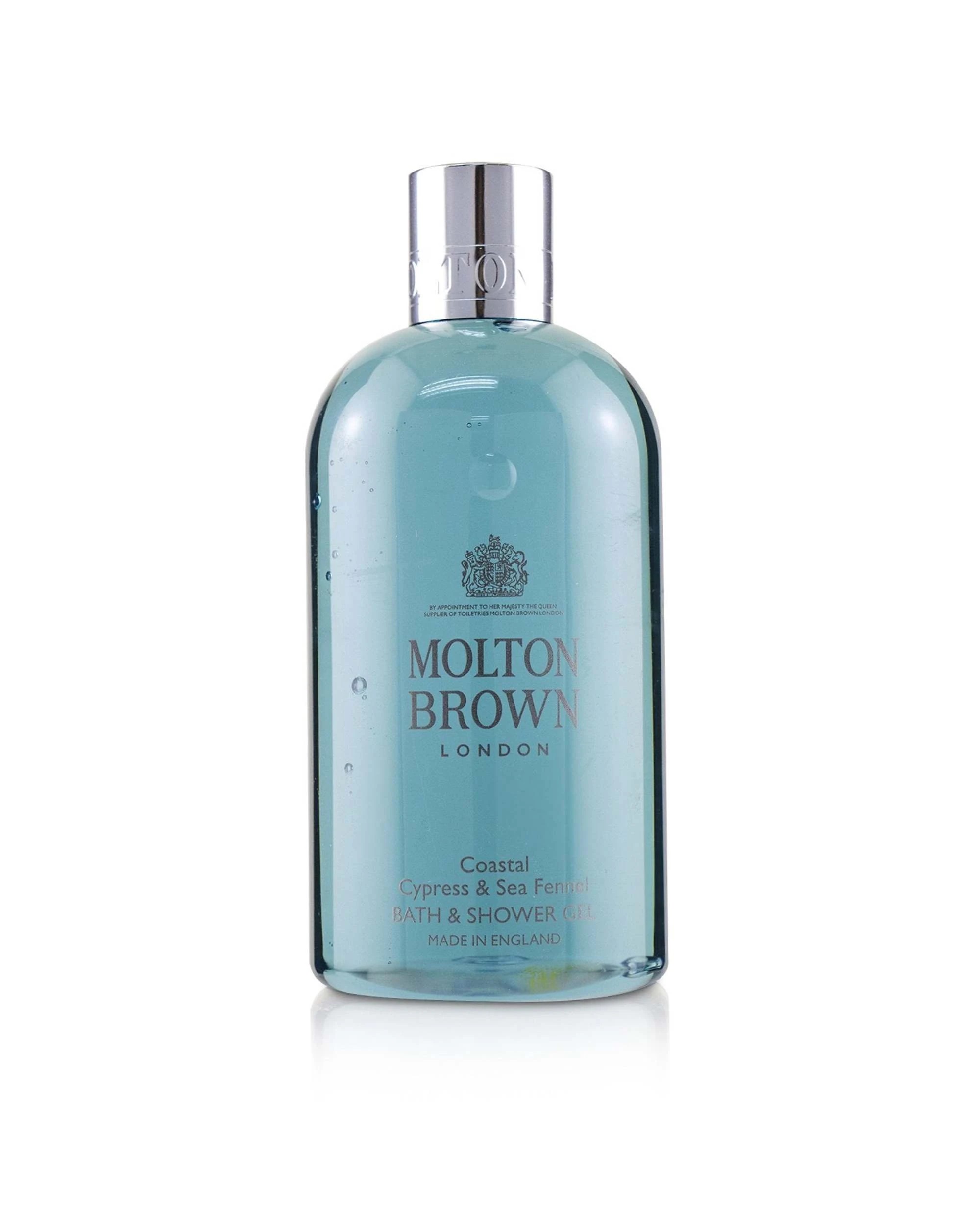 1 Molton Brown Coastal Cypress & Sea Fennel Bath & Shower Gel 300ml/10oz, 1 of 3