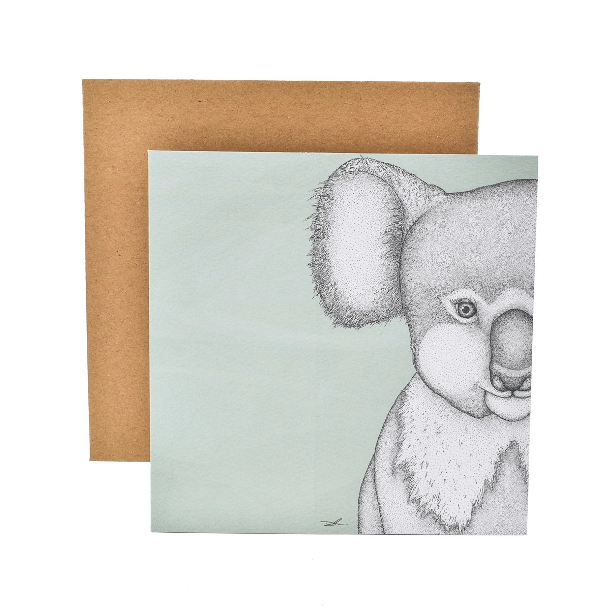 1 Hallmark Gallery Blank Card by Dots by Donna- Koala, 1 of 3