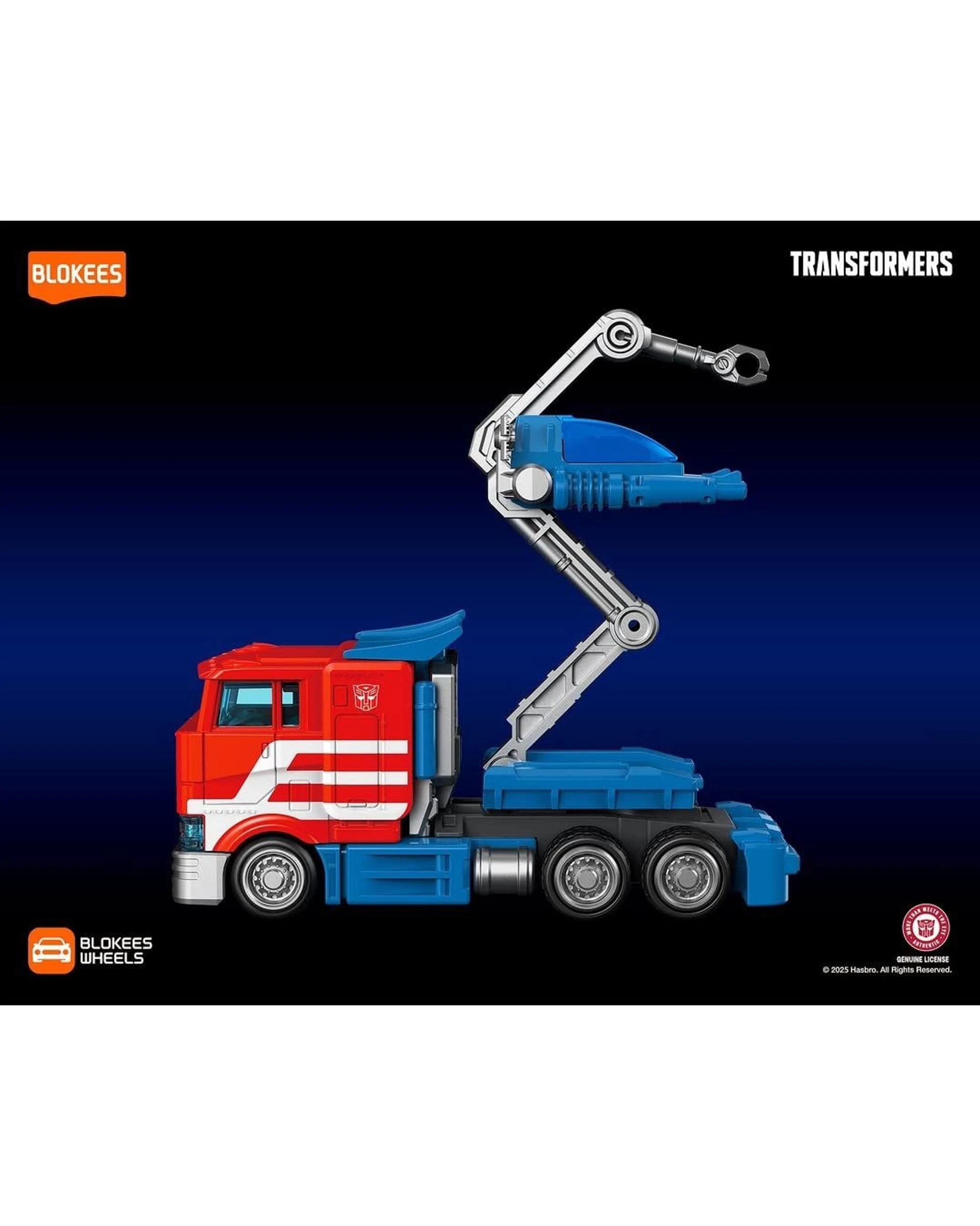 5 Blokees Wheels Transformers CT01 Optimus Prime Model Kit, 5 of 7