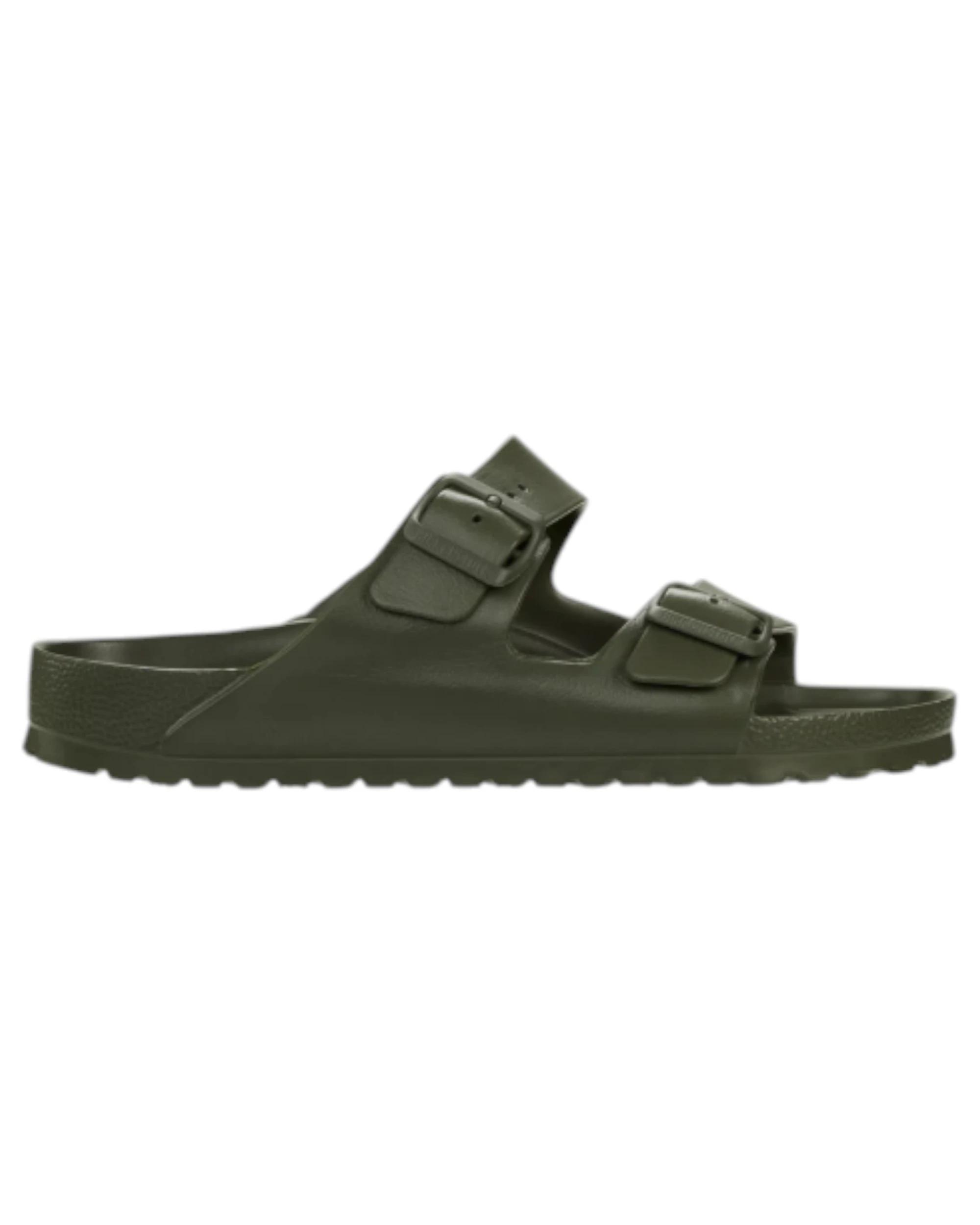 2 Birkenstock Mens Arizona Eva Slip On Sandals KHAKI, 2 of 3