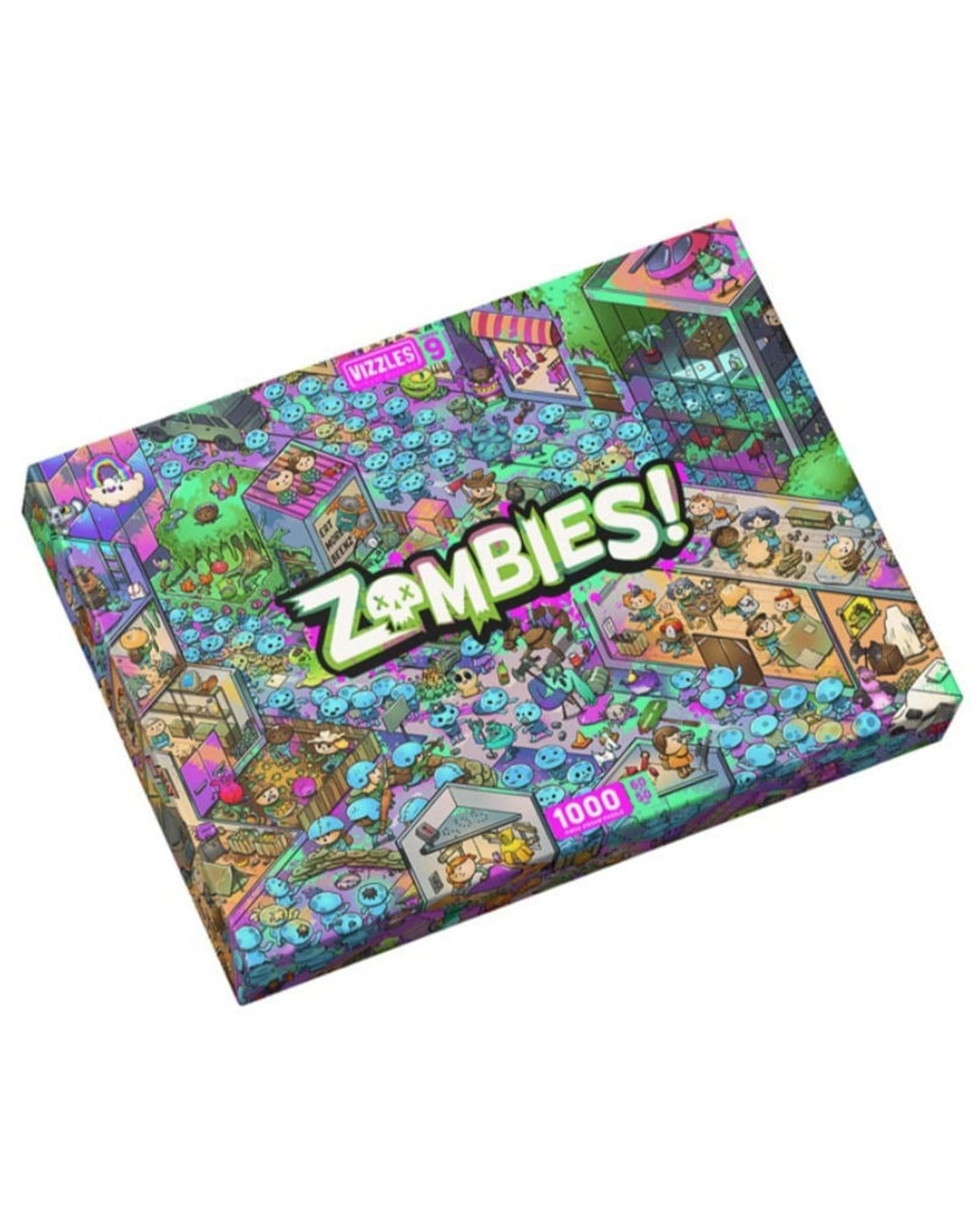1 Vizzles Zombies! 1000 Piece Jigsaw Puzzle, 1 of 4