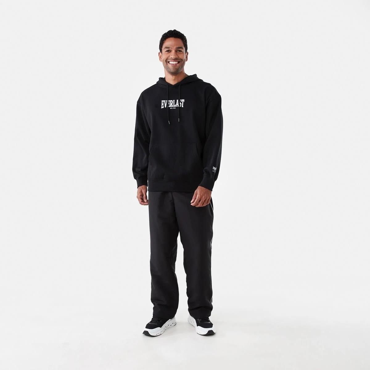 9 Everlast Mens Oversized Hoodie EVERLAST BLACK, 9 of 9