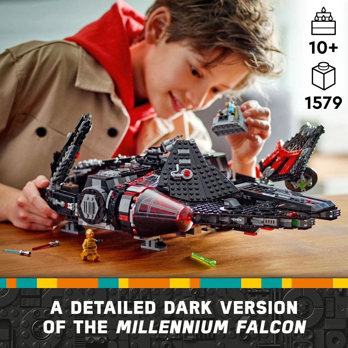 4 LEGO Star Wars The Dark Falcon 75389, 4 of 10