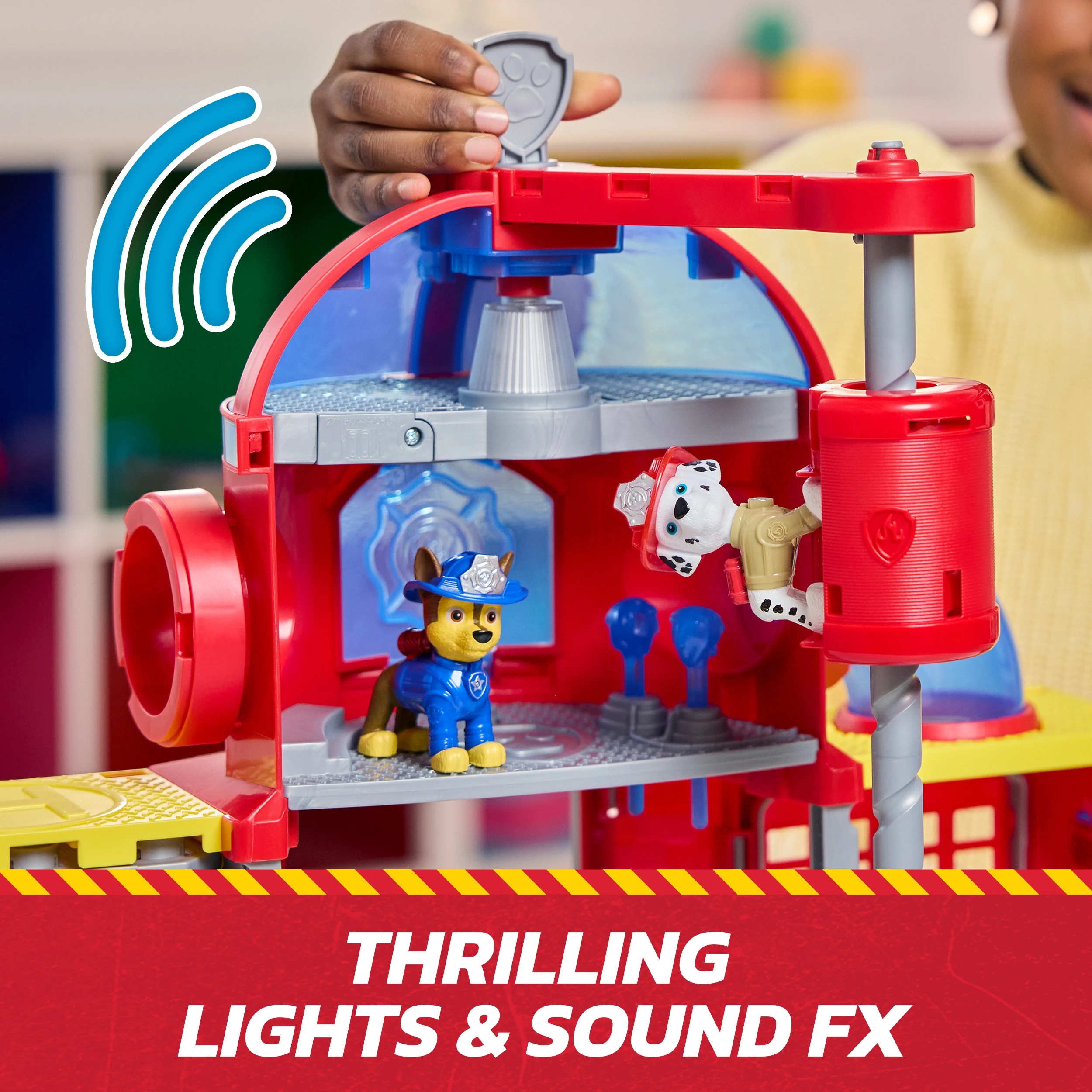 3 PAW Patrol Deluxe Fire Station Playset, 3 of 10