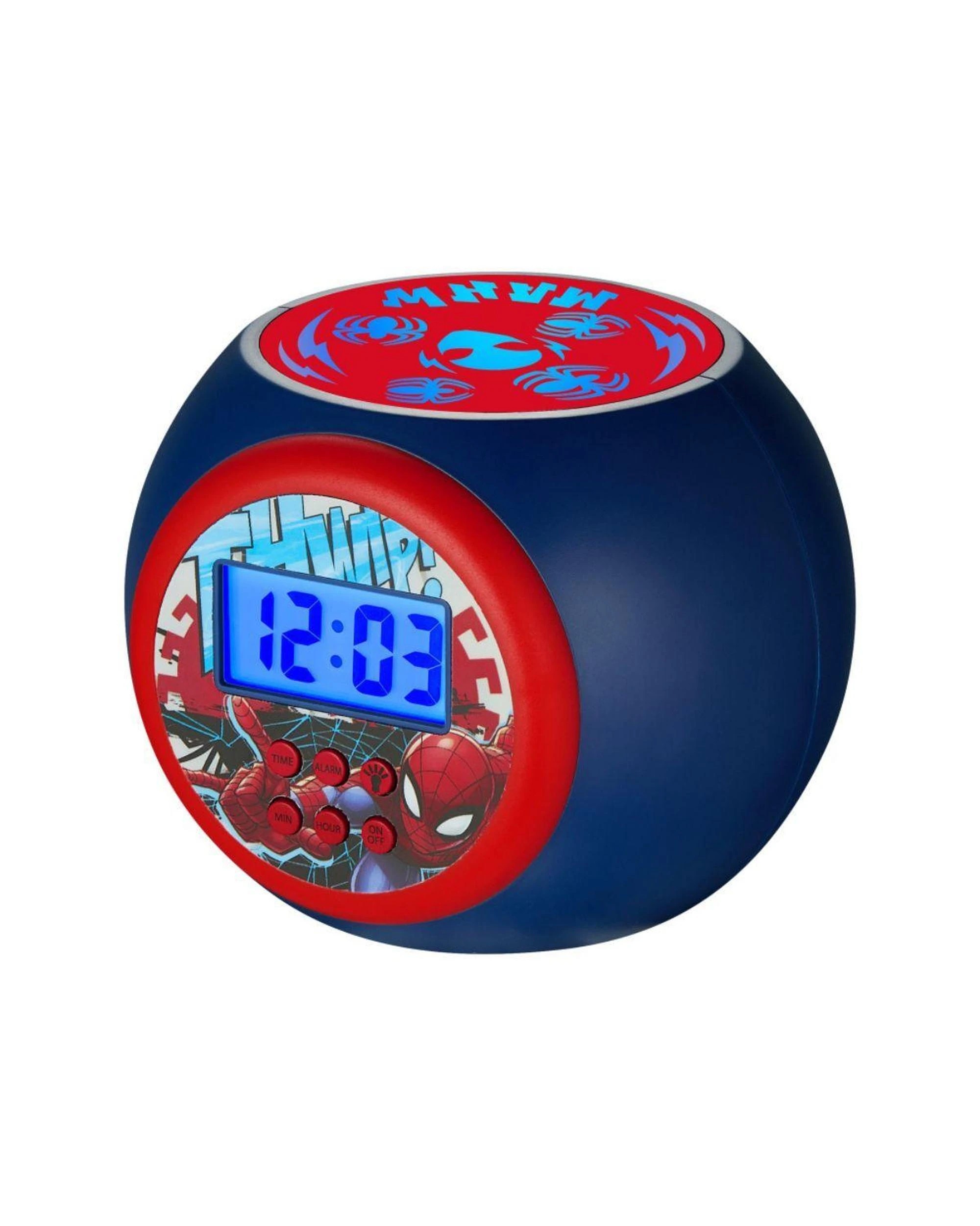 2 Marvel Spiderman Projector Clock, 2 of 3