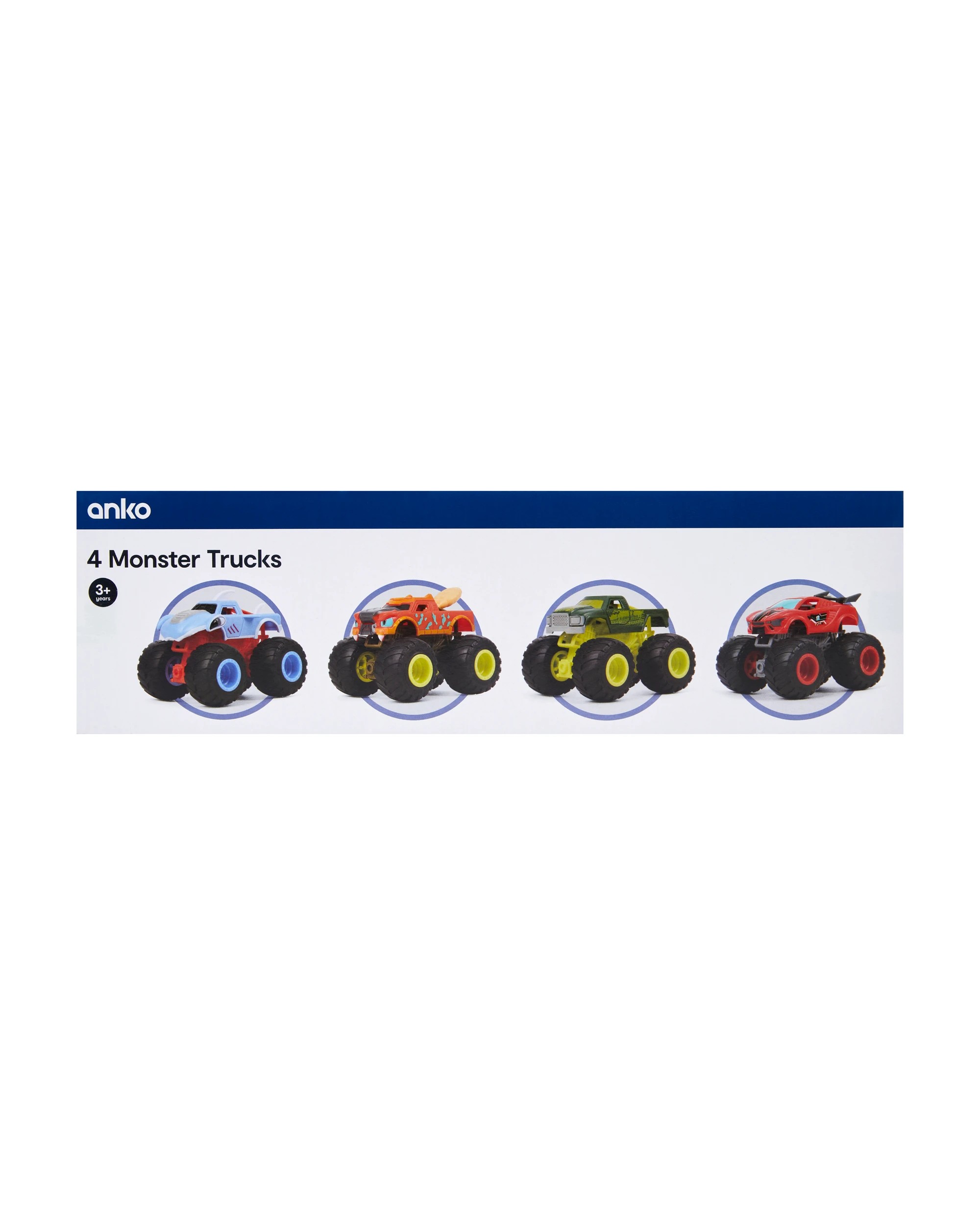 6 4 Pack Monster Trucks, 6 of 6