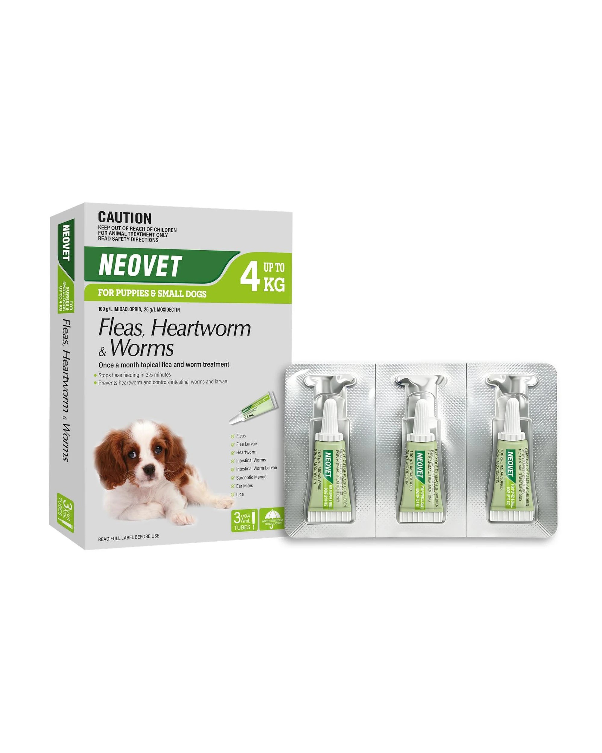 9 Neovet for Puppies and Small Dogs Up To 4 Kg GREEN 3 Pack, 9 of 9